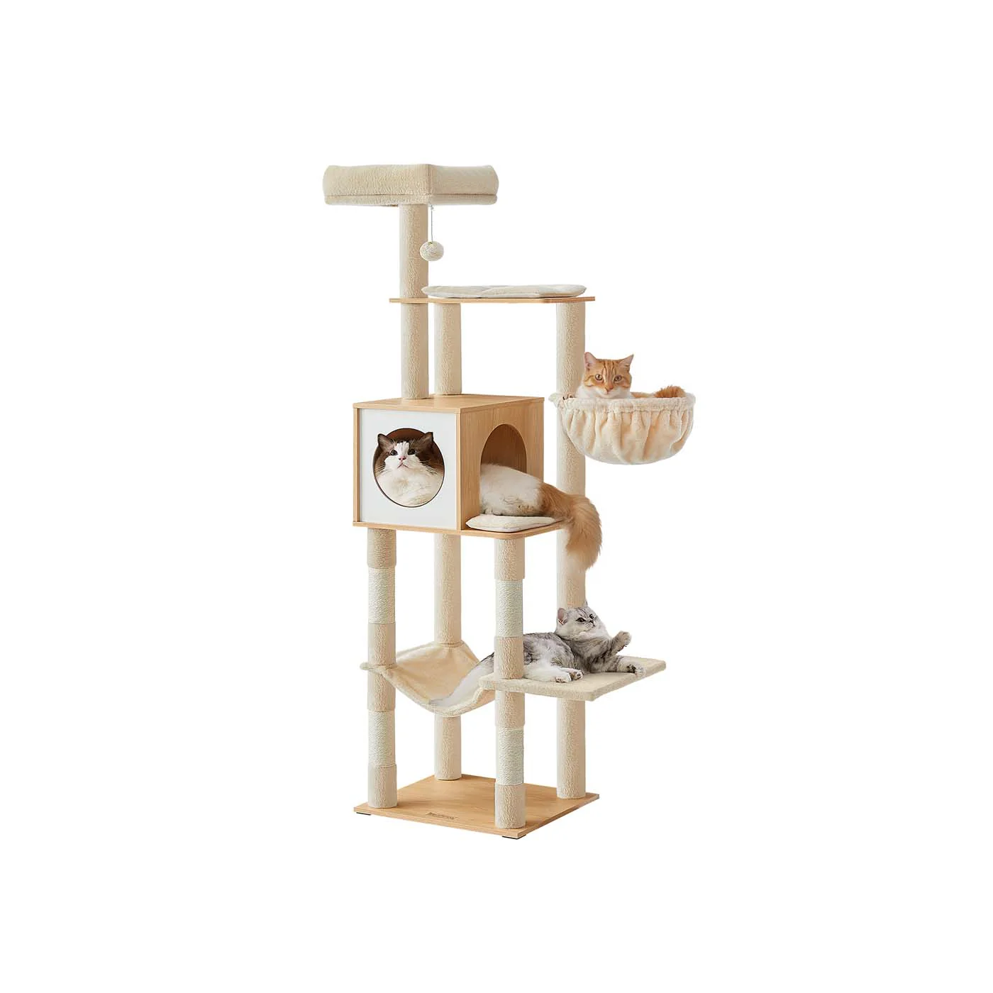 65-Inch Tall Cat Tree