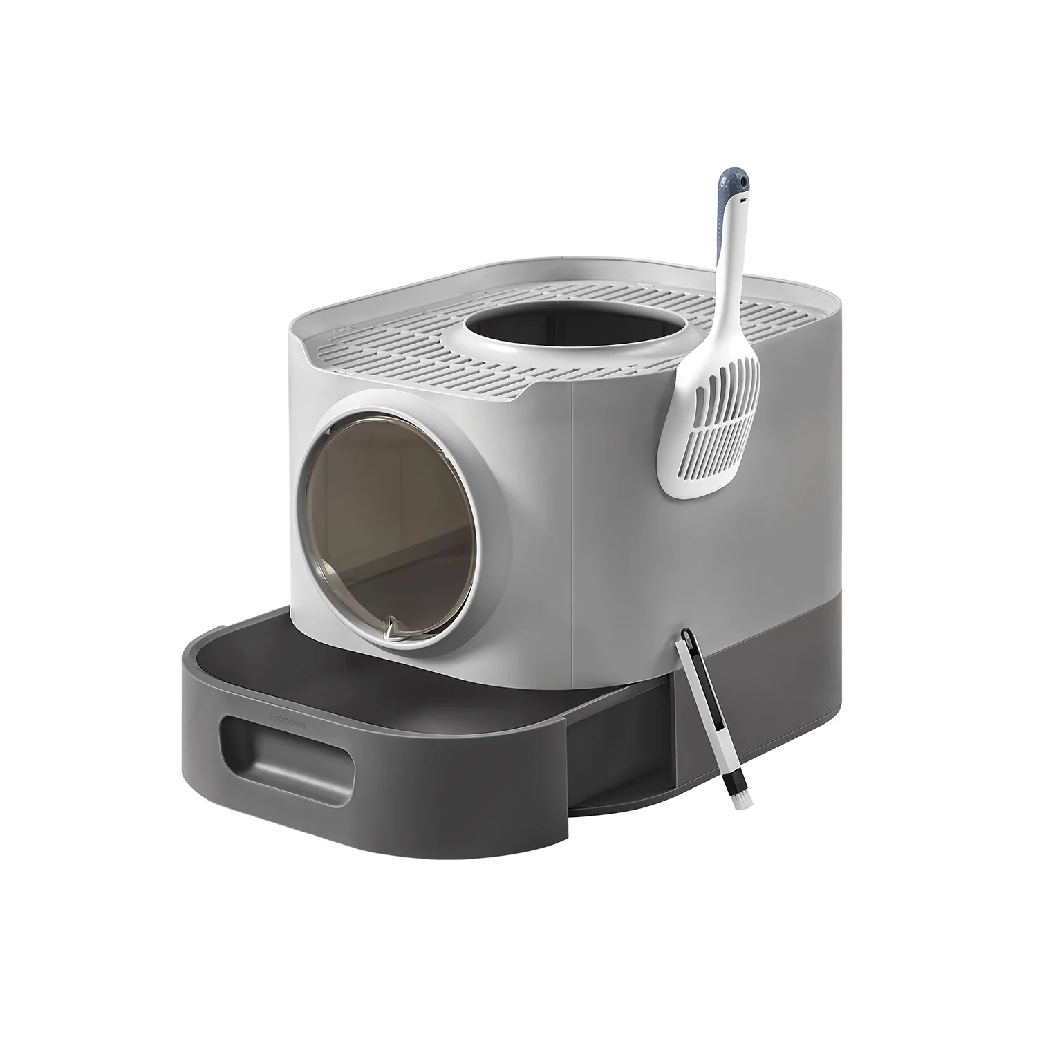 Cat Litter Box with Lid - Image 2