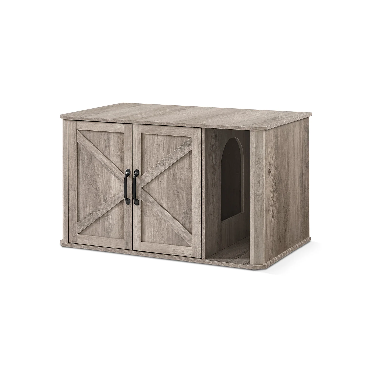Litter Box Enclosure with Double Doors - Image 3