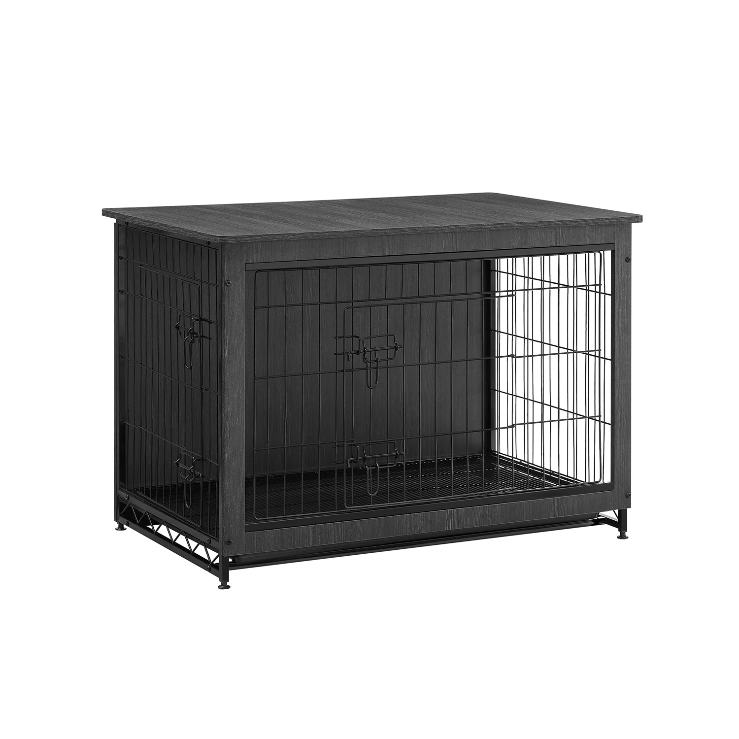 Wooden Dog Crate with Removable Tray - Image 7