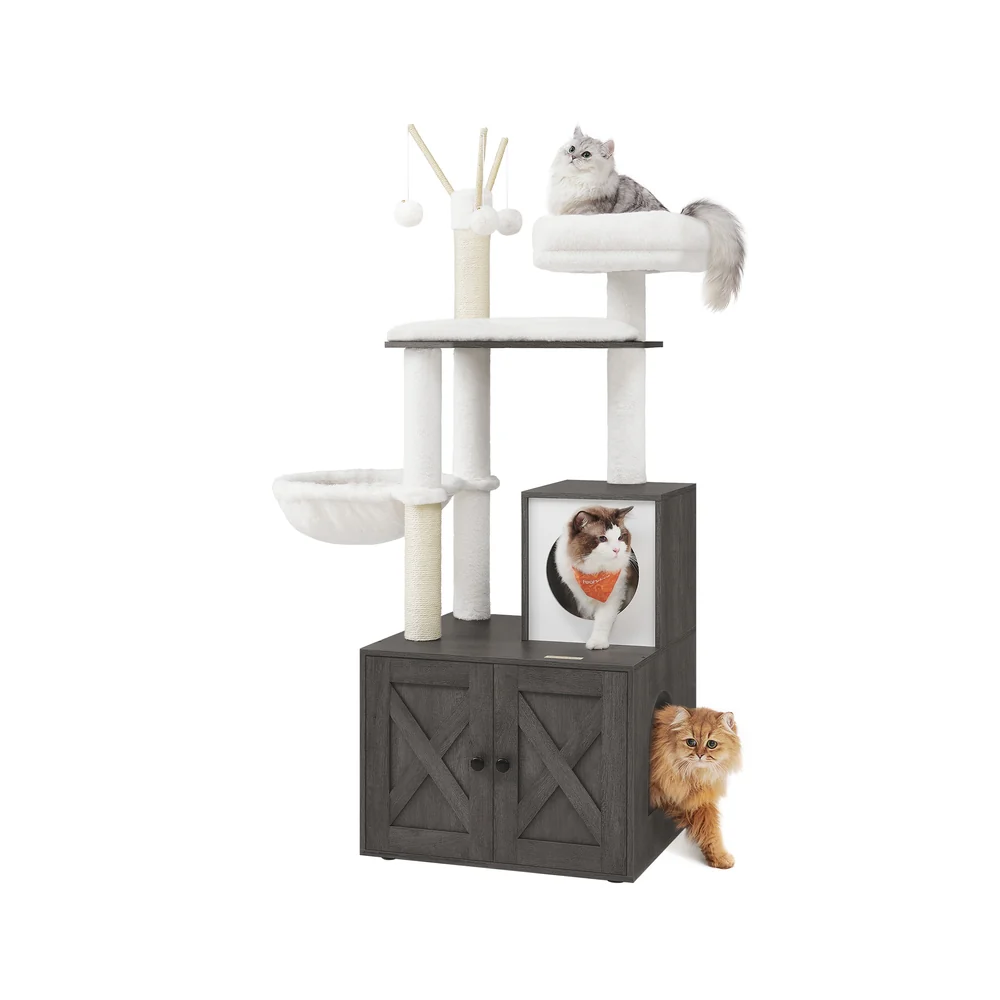 Hains Collection - WoodyWonders Cat Tree - Image 3