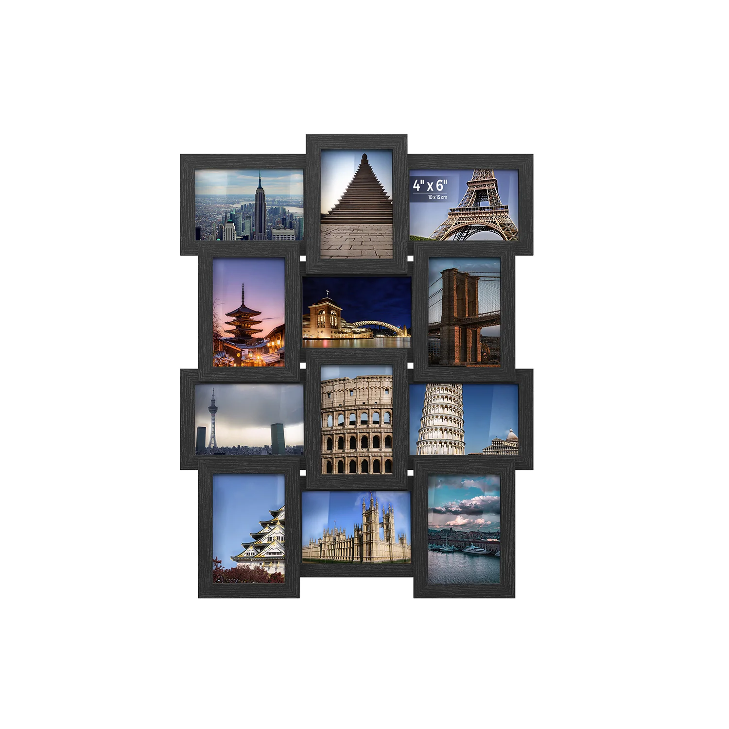 Set of 12 4x6 Collage Picture Frames