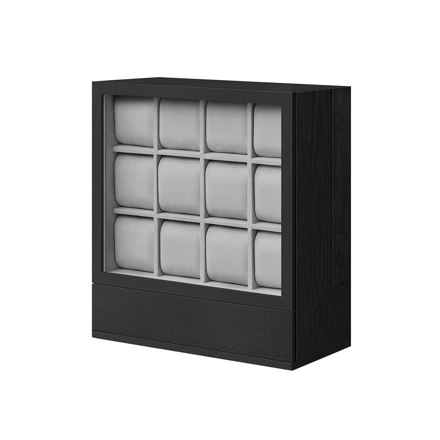 12-Slot Wooden Watch Box - Image 2