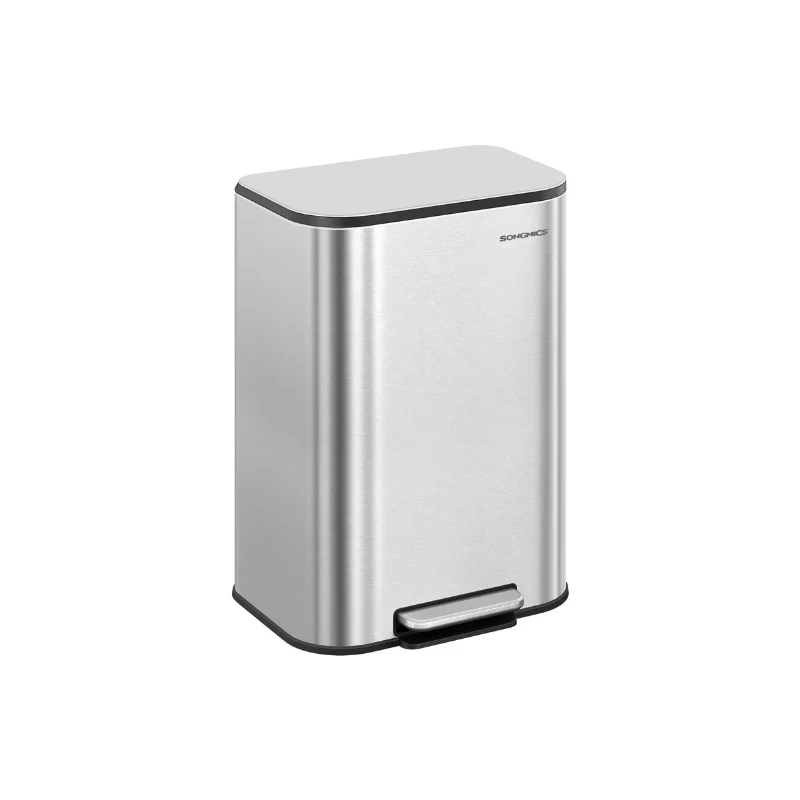 13-Gallon (50 L) Trash Can Can with Lid - Image 2
