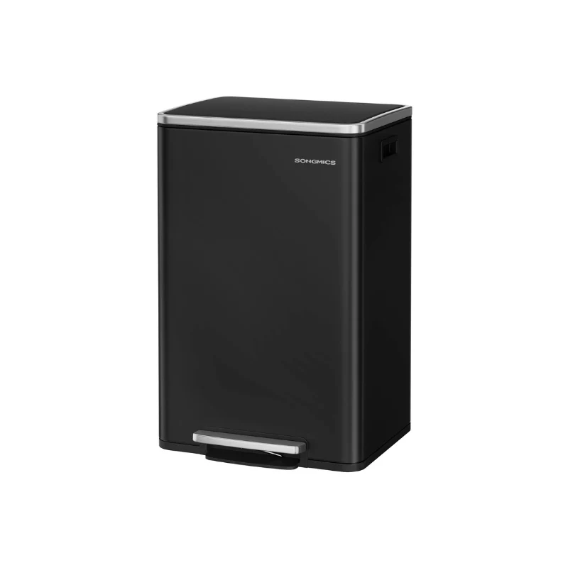 13-Gallon Trash Can with Handles - Image 2
