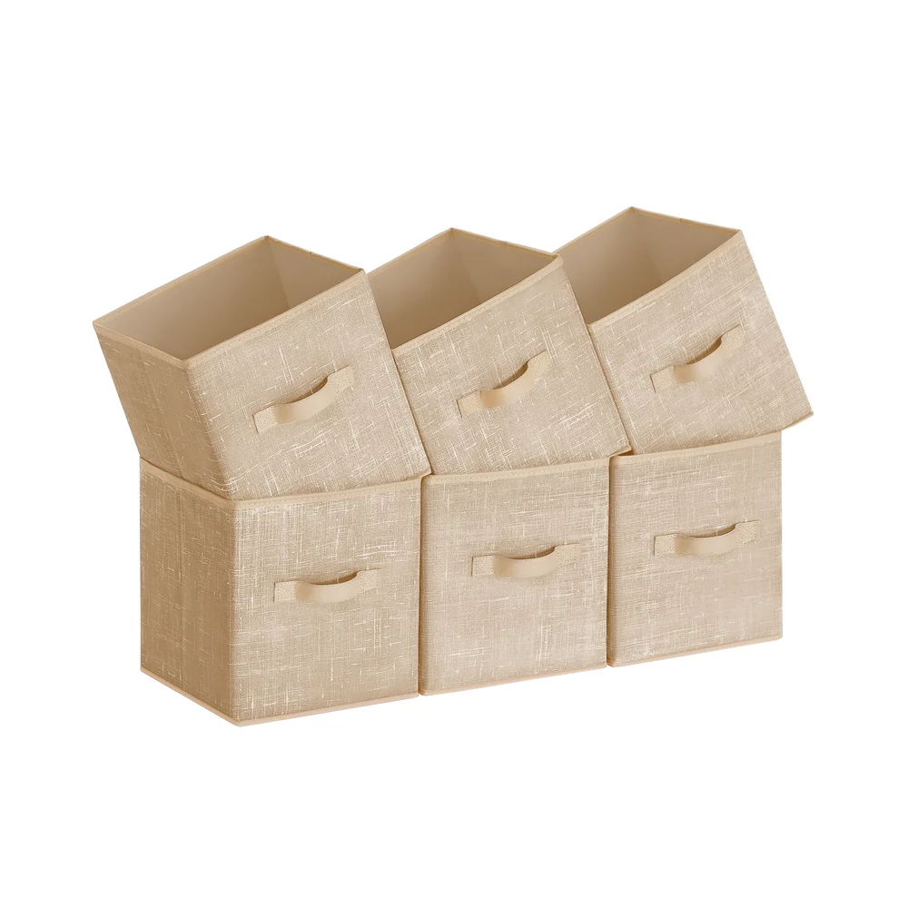 Set of 6 Foldable Storage Cubes - Image 4