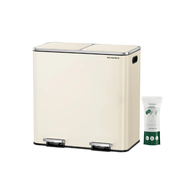 2 x 10.6 Gallon (2 x 40 L) Trash Can for Kitchen - Image 4