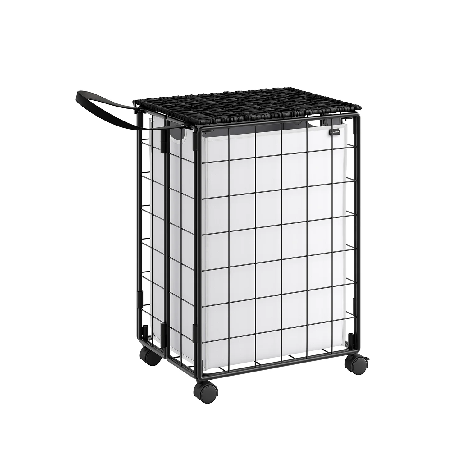 Iron-Made Laundry Sorter with Wheels - Image 10