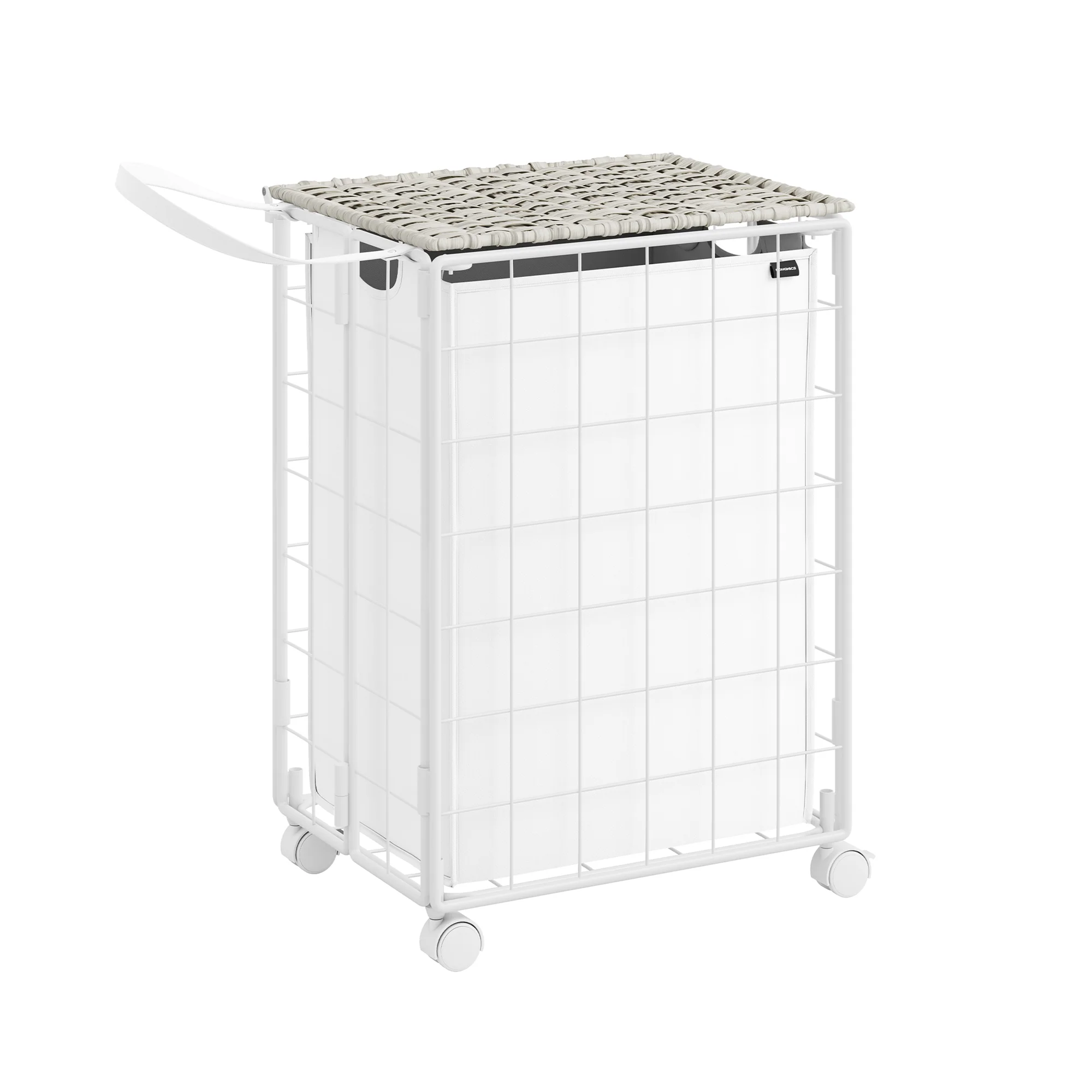 Iron-Made Laundry Sorter with Wheels - Image 11