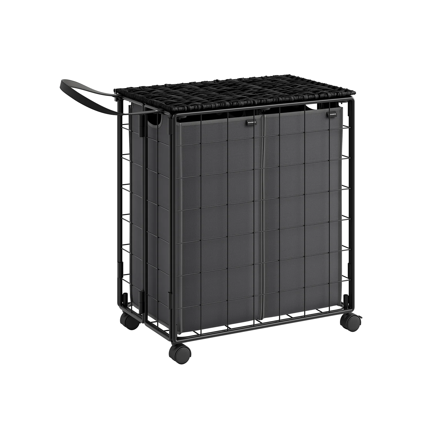 Iron-Made Laundry Sorter with Wheels - Image 7