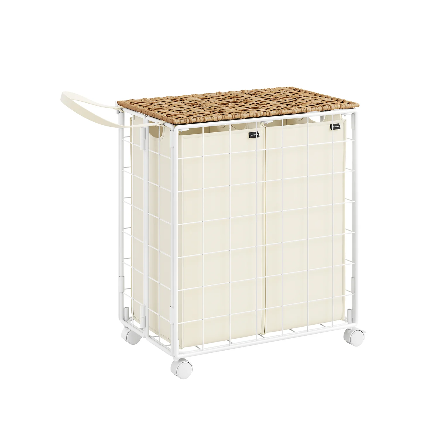 Iron-Made Laundry Sorter with Wheels - Image 8