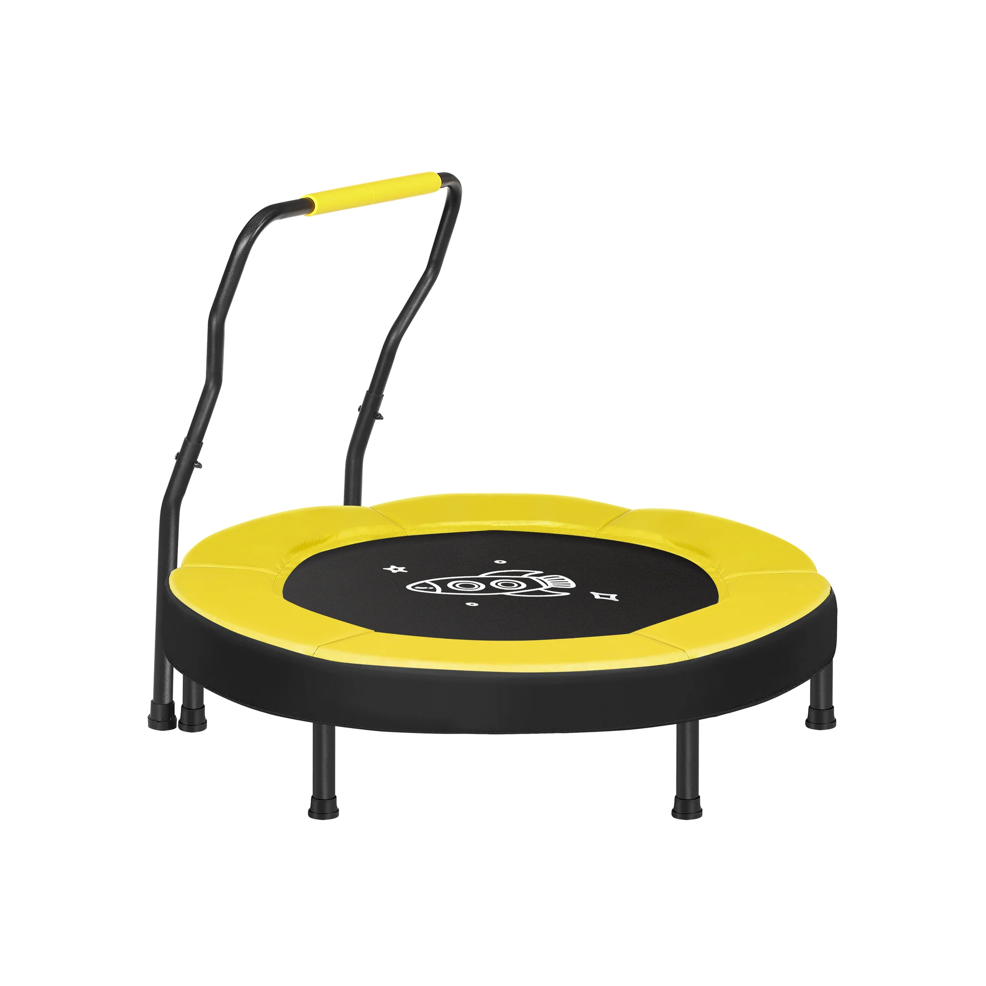 3ft Mini Trampoline with Handlebar