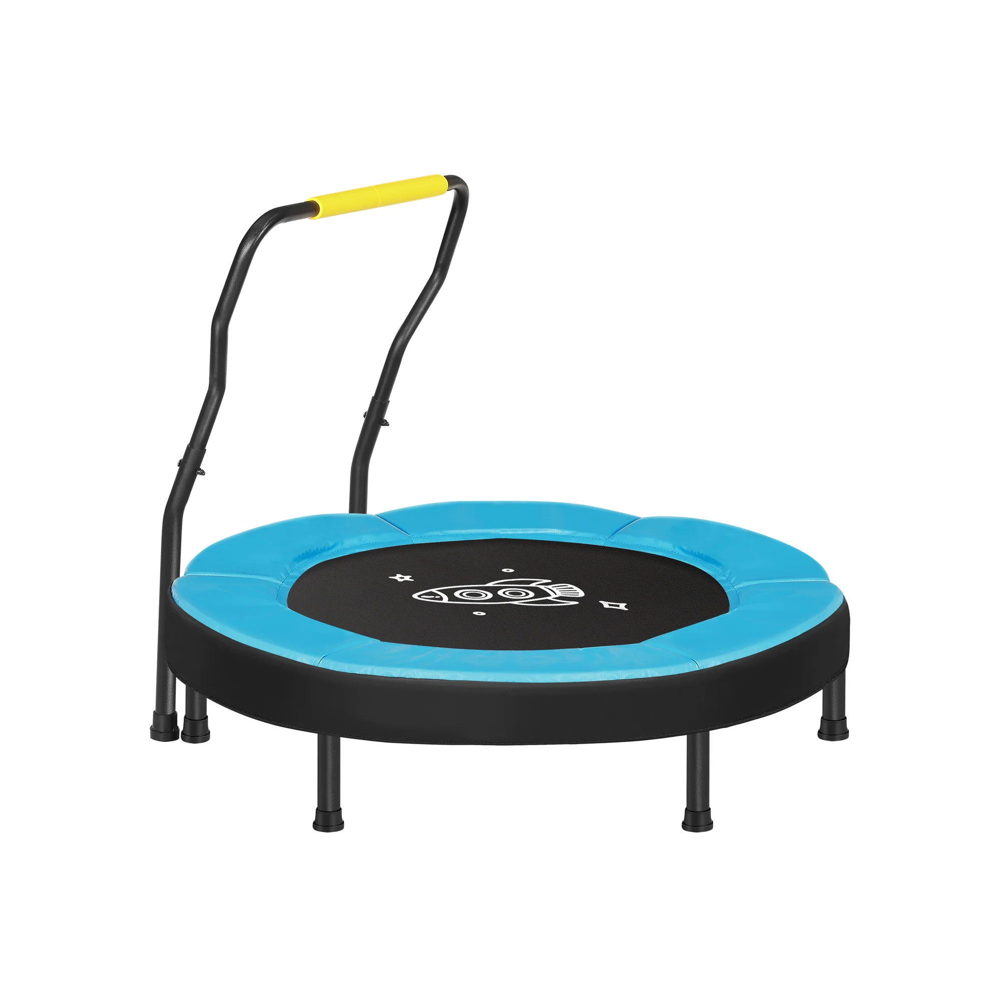 3ft Mini Trampoline with Handlebar - Image 2