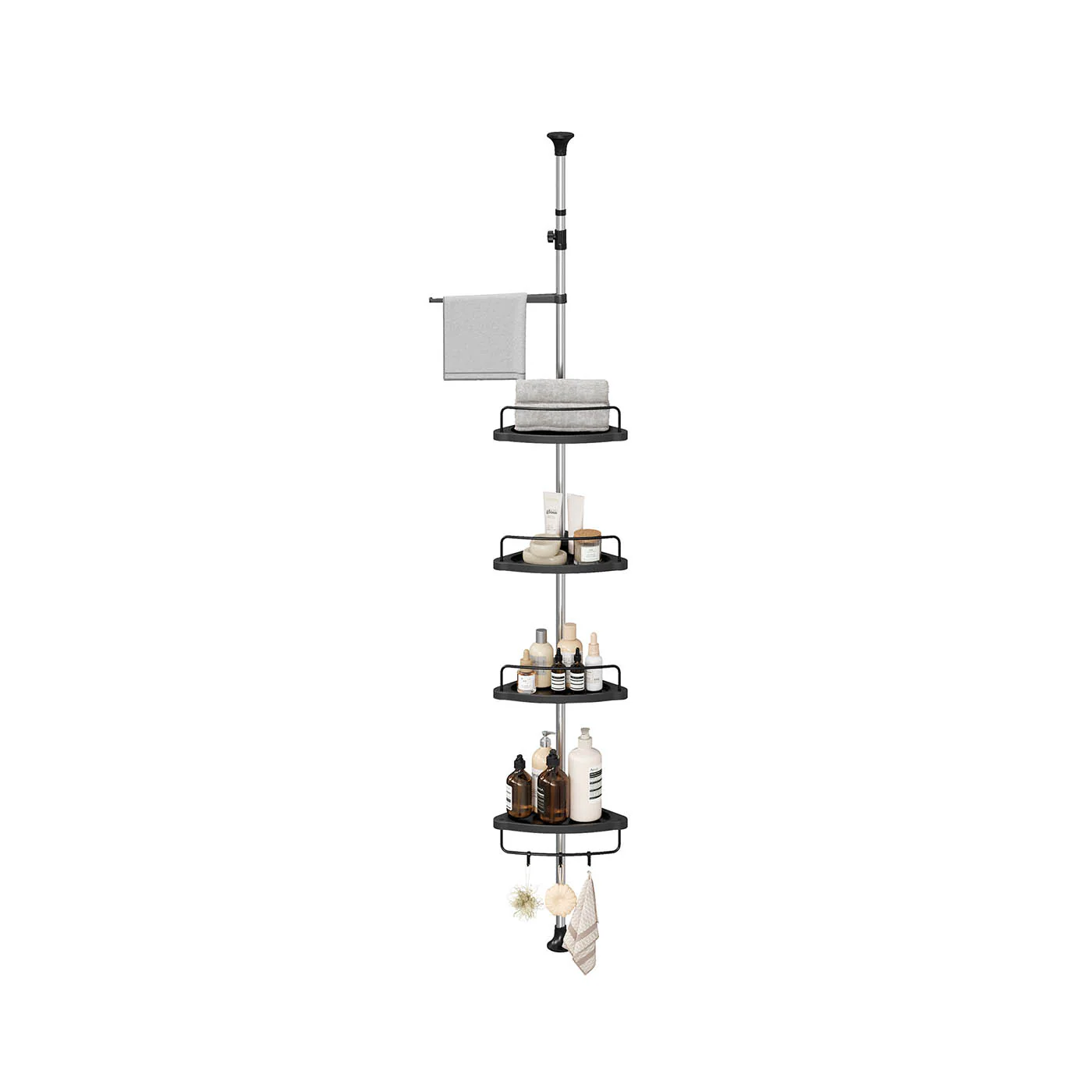 4-Tier Rust-Resistant Shower Organizer - Image 2