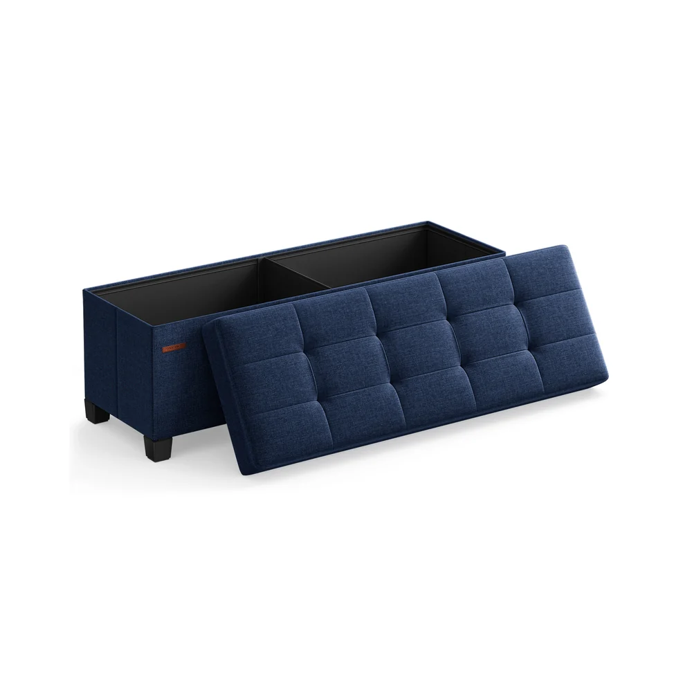 43.3 Inches Storage Ottoman Bench - Image 3