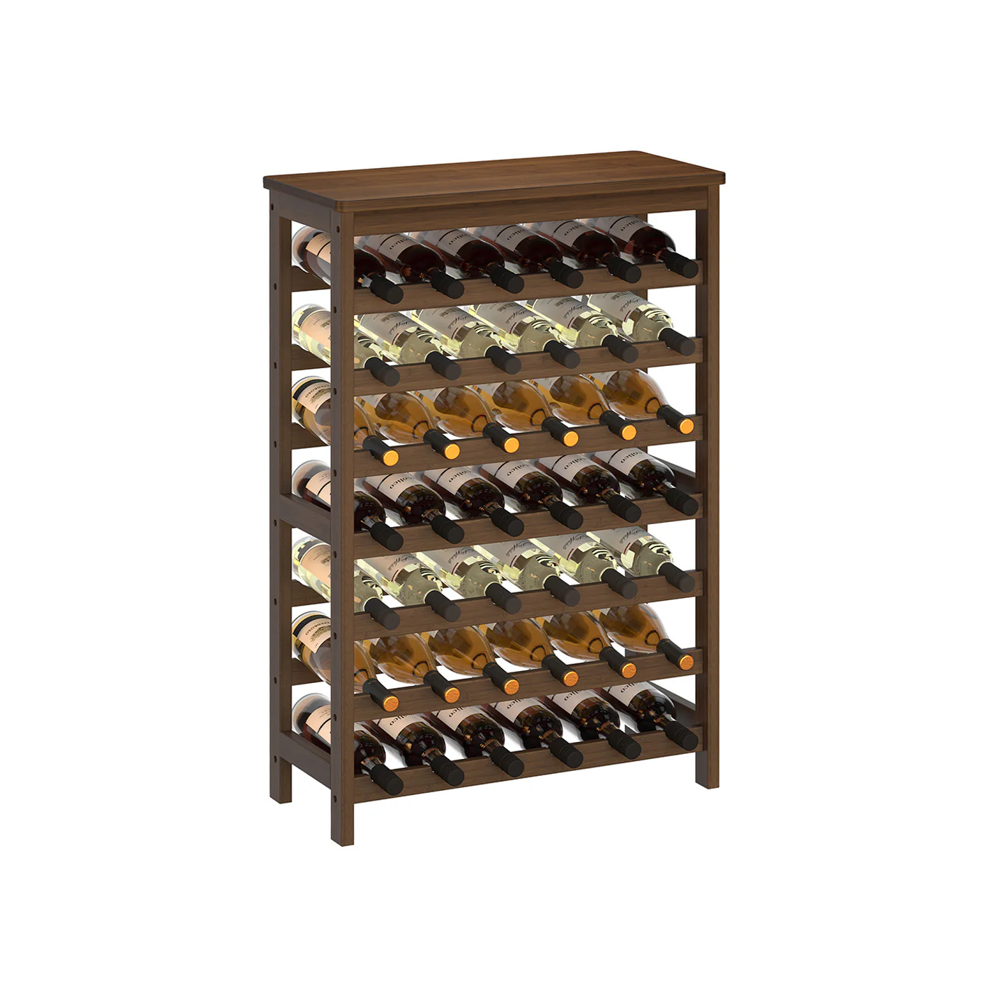 7-Tier Wine Rack for 42 Bottles - Image 3