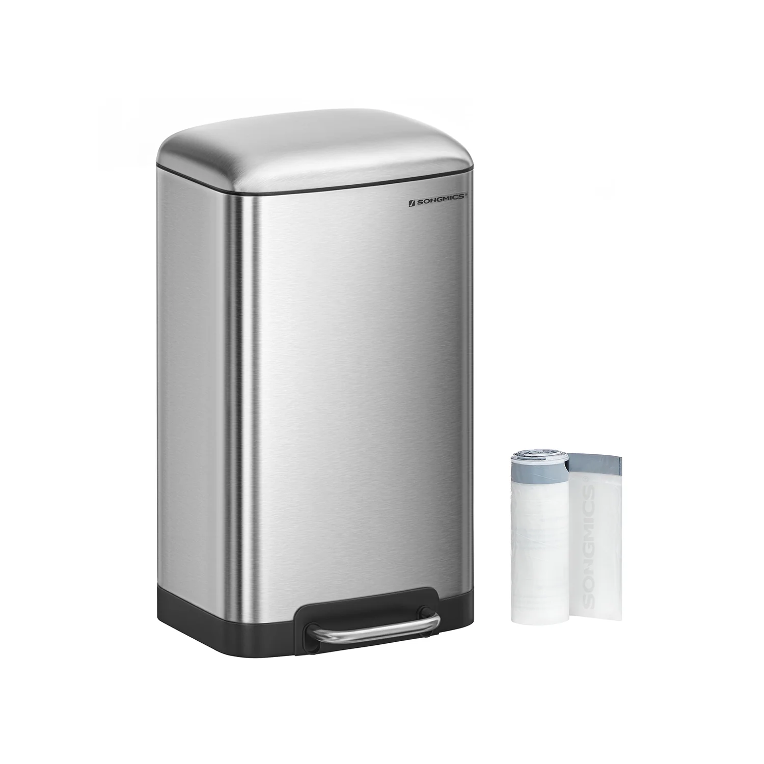 Stainless Steel Trash Can 30L