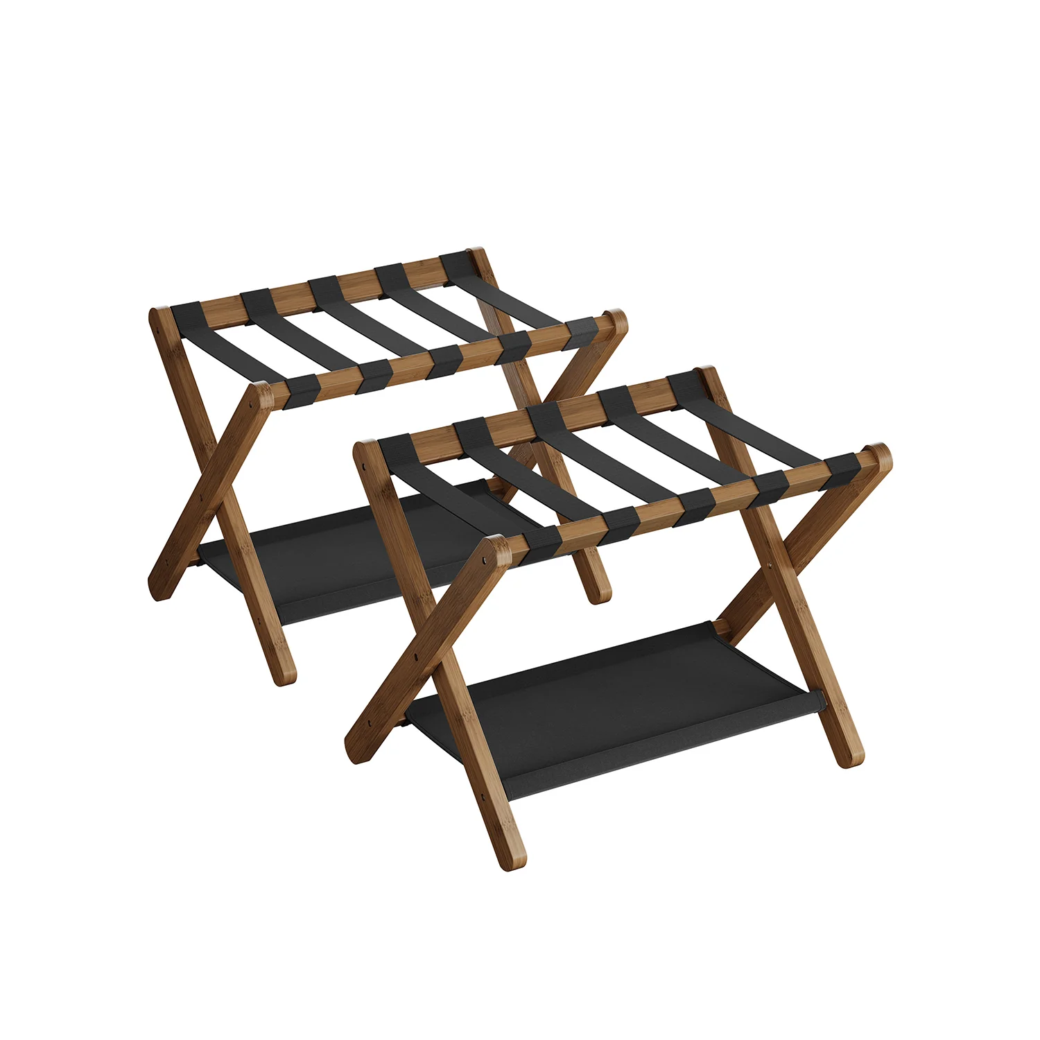 Luggage Rack with Storage Shelf - Image 5