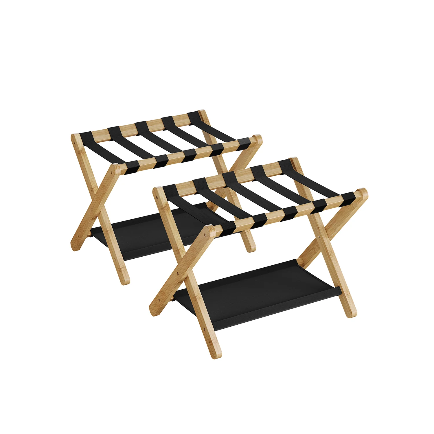 Luggage Rack with Storage Shelf - Image 6
