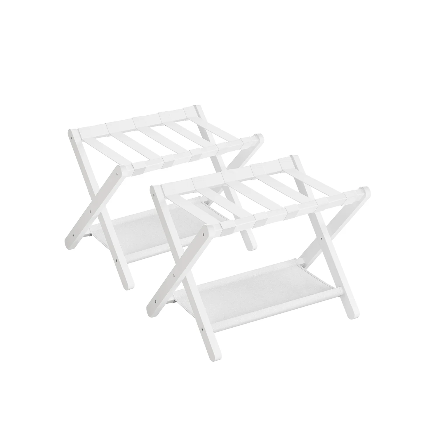 Luggage Rack with Storage Shelf - Image 9