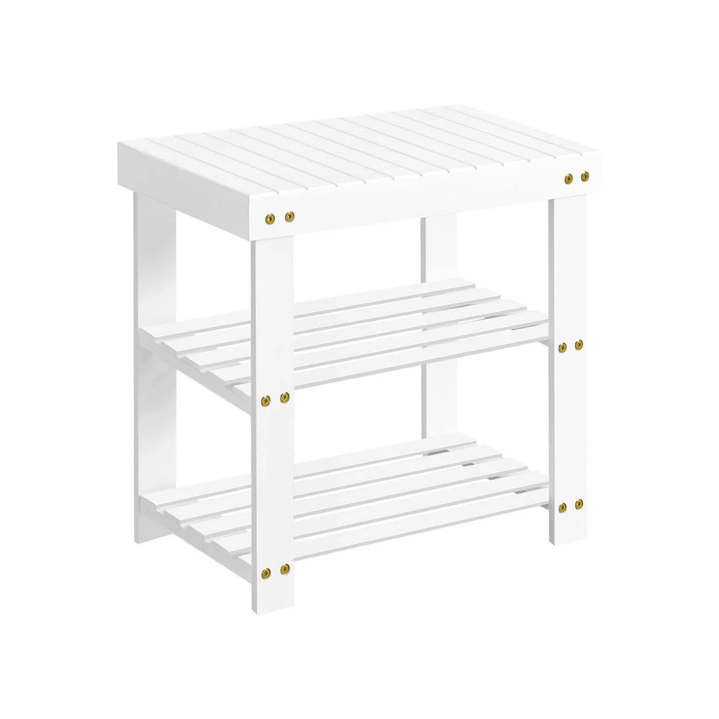 Bamboo Shoe Rack Bench - Image 10
