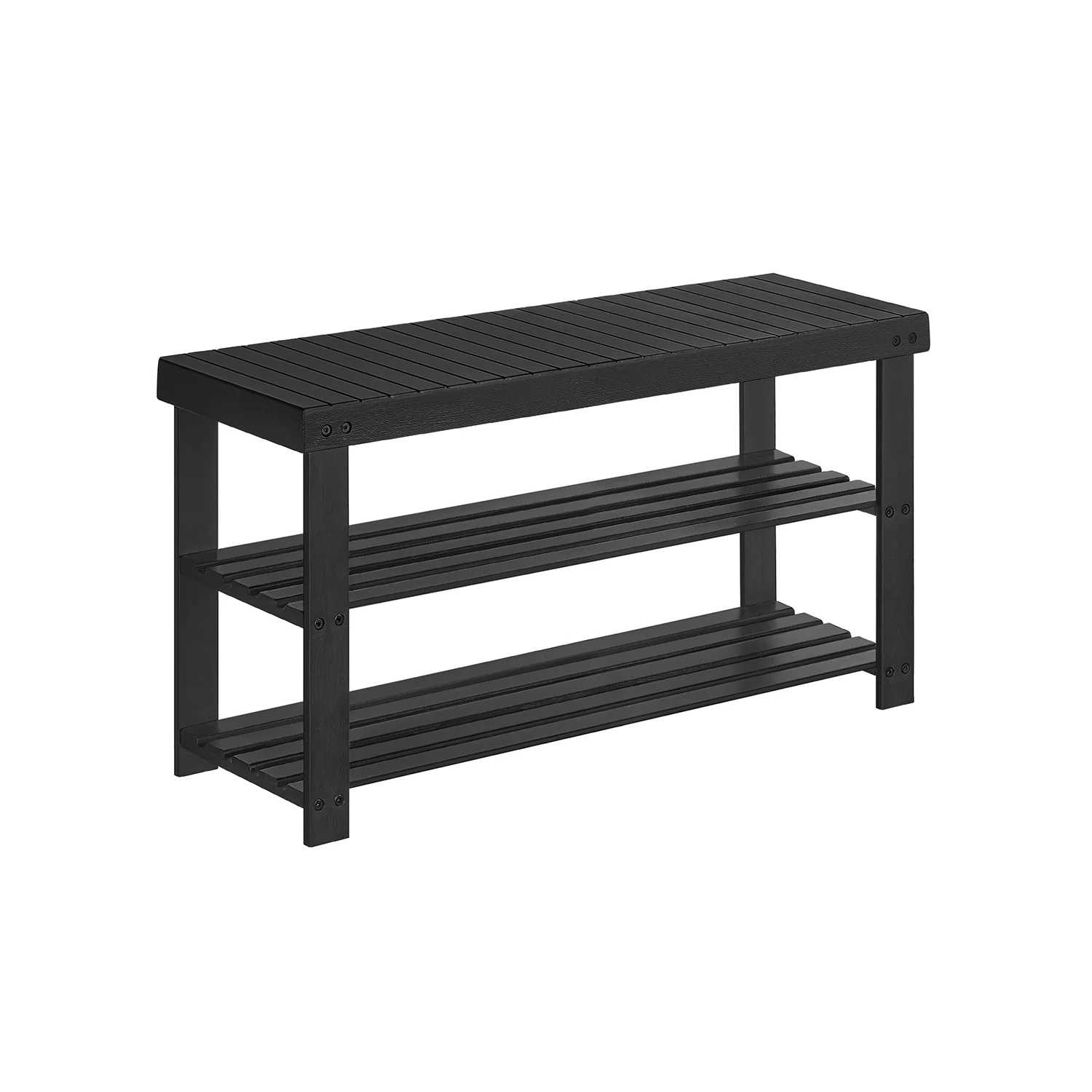Bamboo Shoe Rack Bench - Image 6
