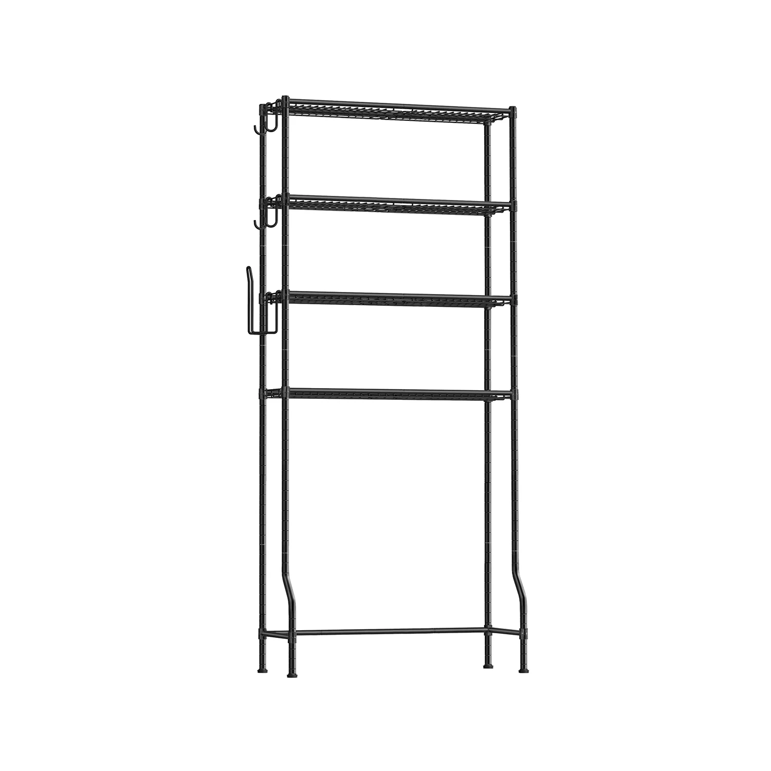 4-Tier Metal Over-the-Toilet Storage Shelf - Image 3