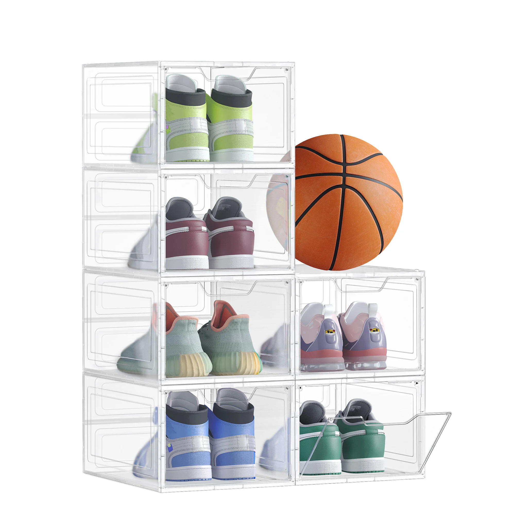 Clear Shoe Boxes, up to US Size 13 - Image 3