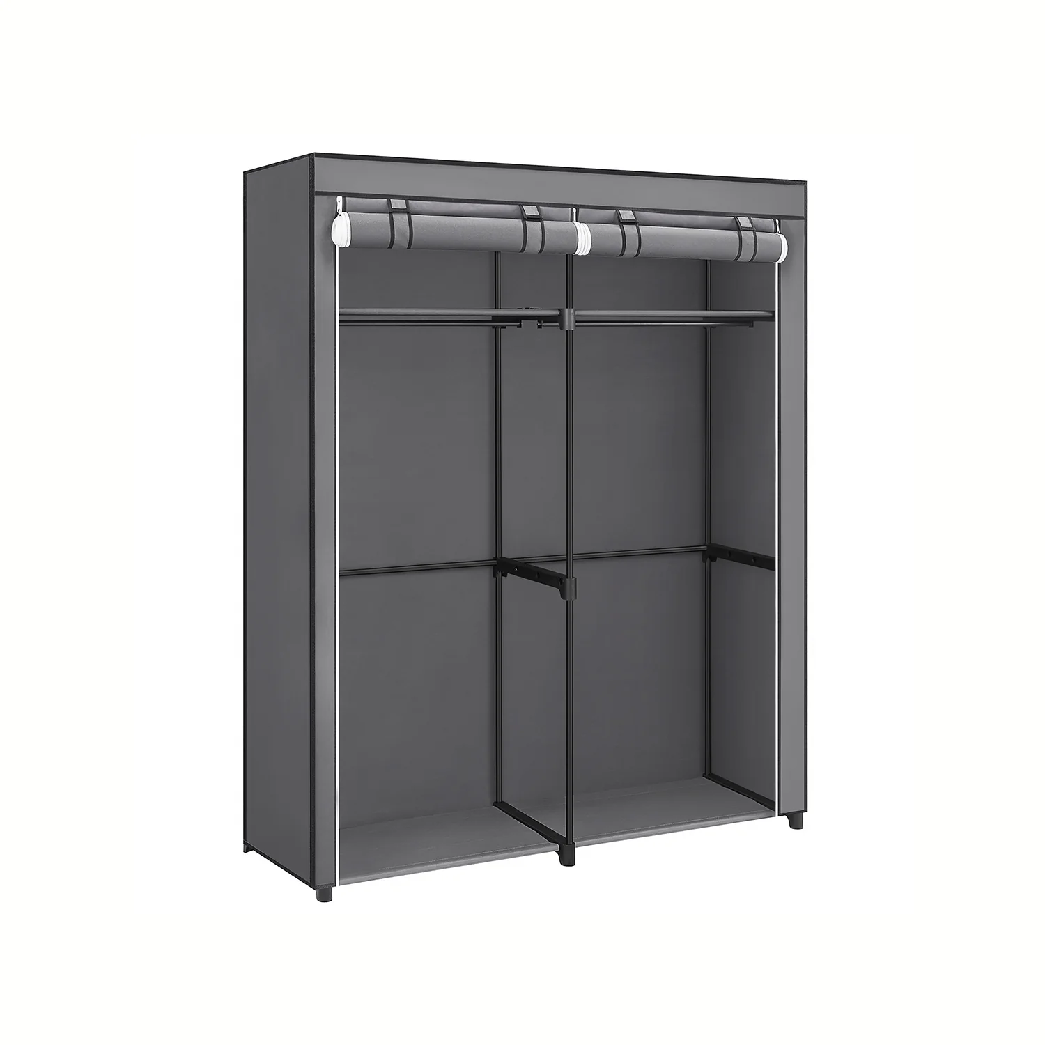 Portable Closet Wardrobe 55.1 x 16.9 x 68.5 Inches - Image 2
