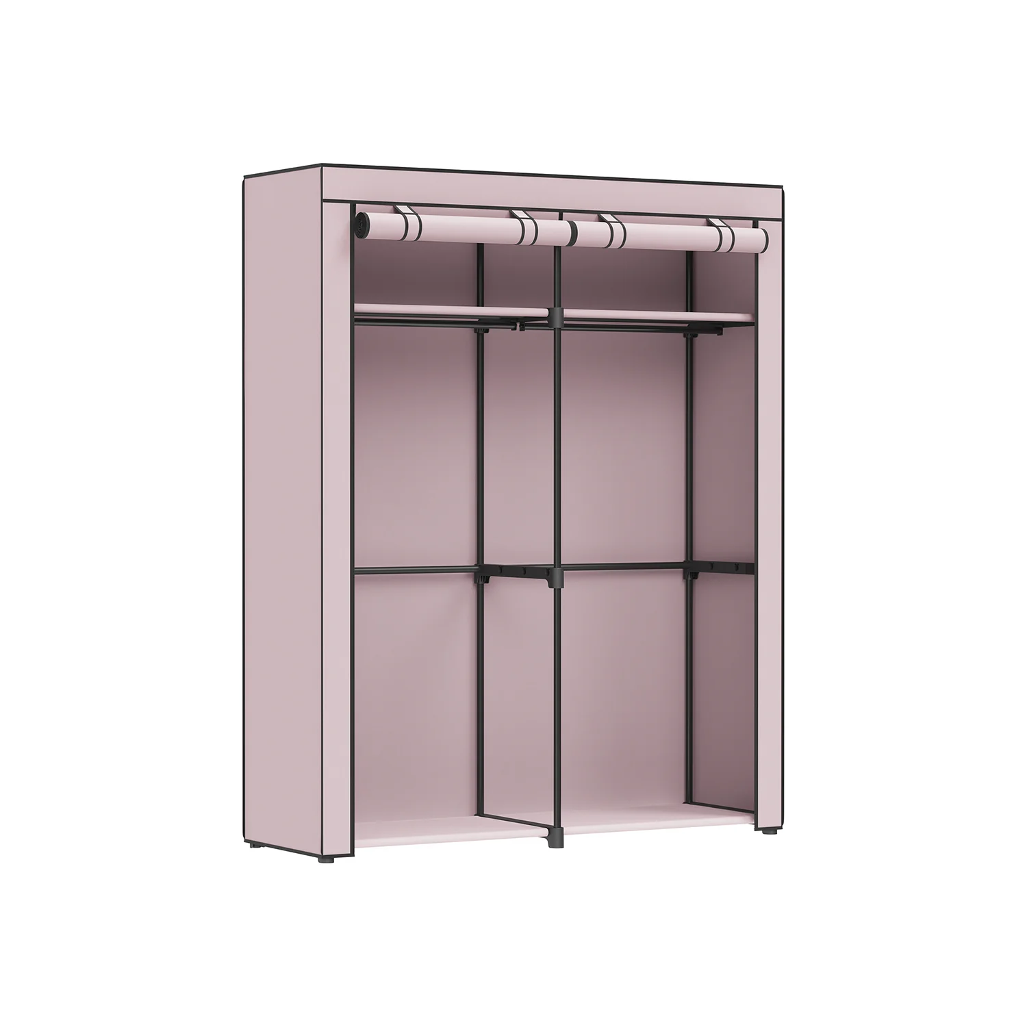 Portable Closet Wardrobe 55.1 x 16.9 x 68.5 Inches - Image 5
