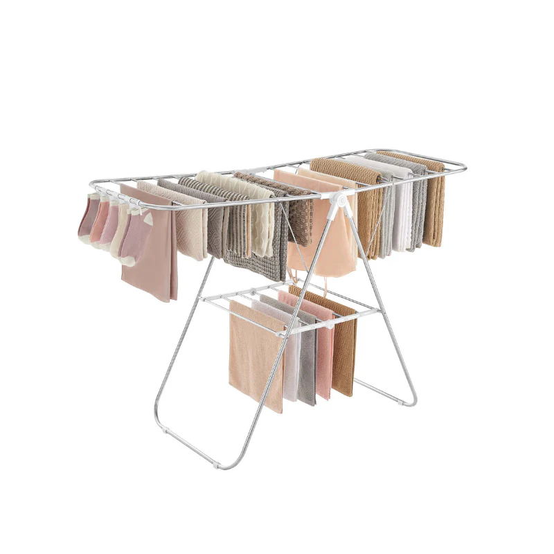 Clothes Drying Rack with Sock Clips - Image 2