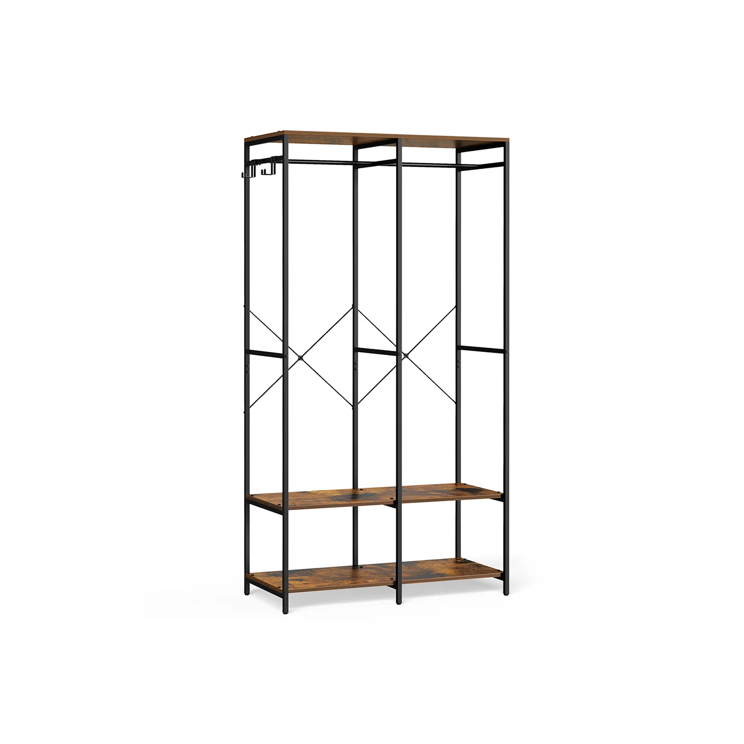 Clothes Rack with Hanging Rods - Image 3