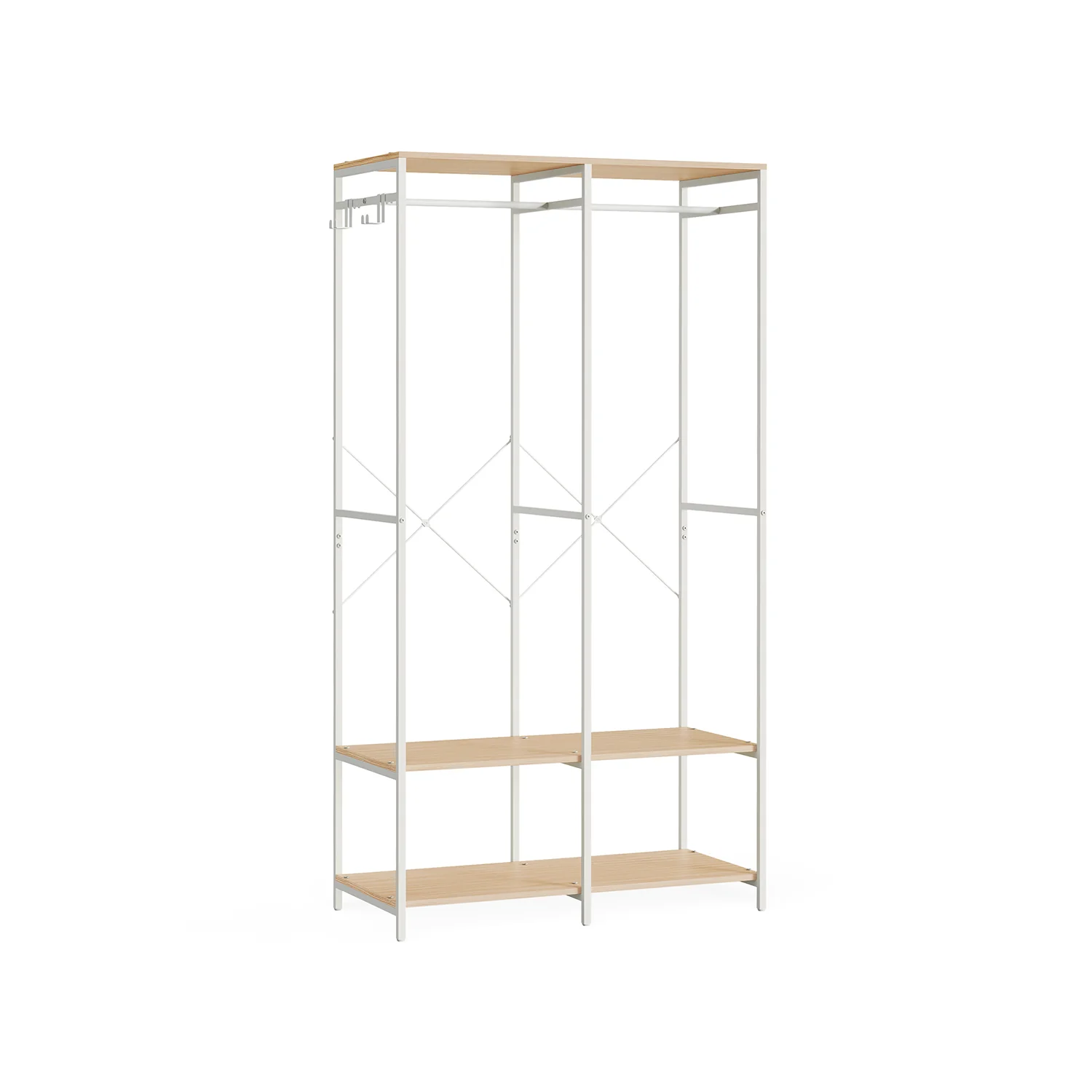 Clothes Rack with Hanging Rods - Image 4