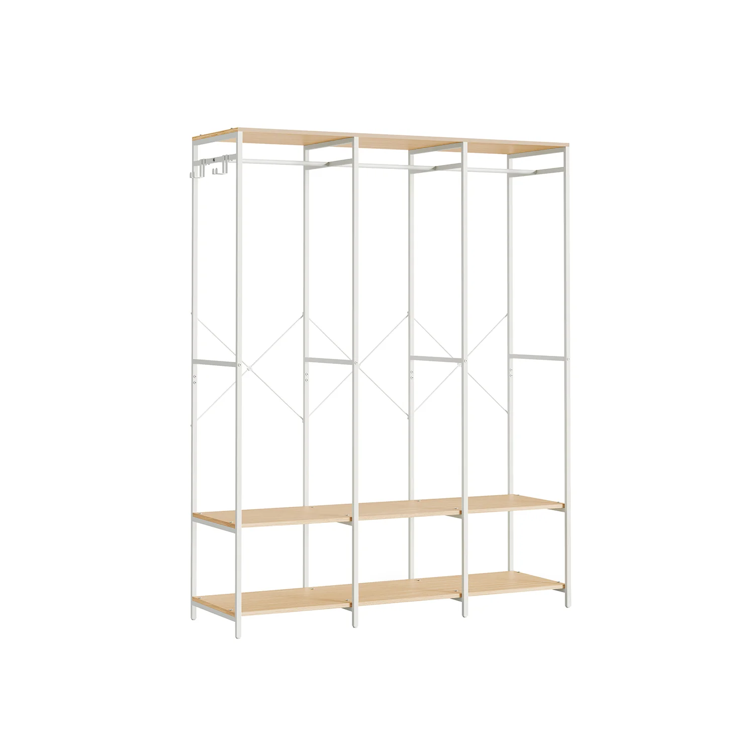 Clothes Rack with Hanging Rods - Image 5