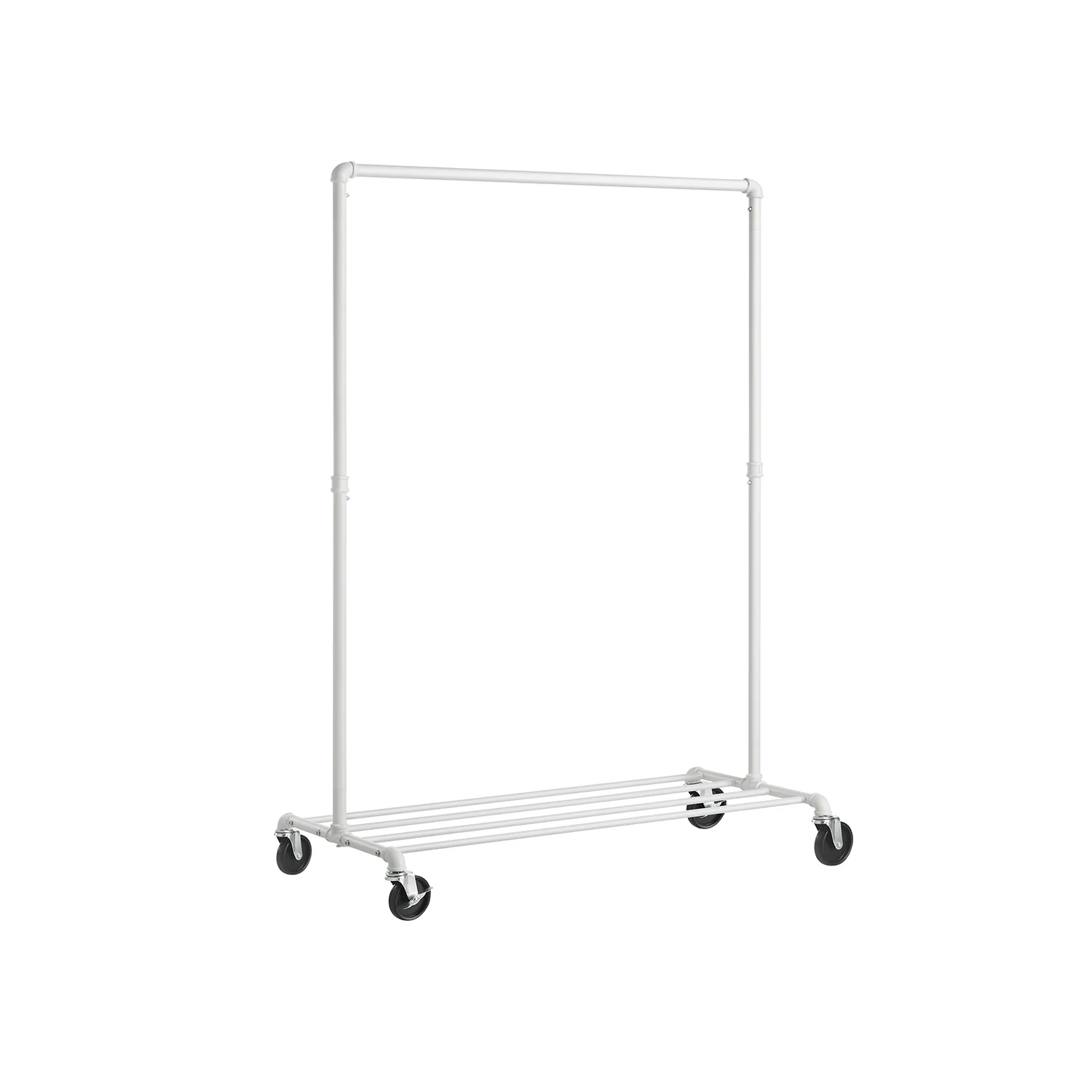 Clothes Rail on Wheels Max. Load 198 lb - Image 2