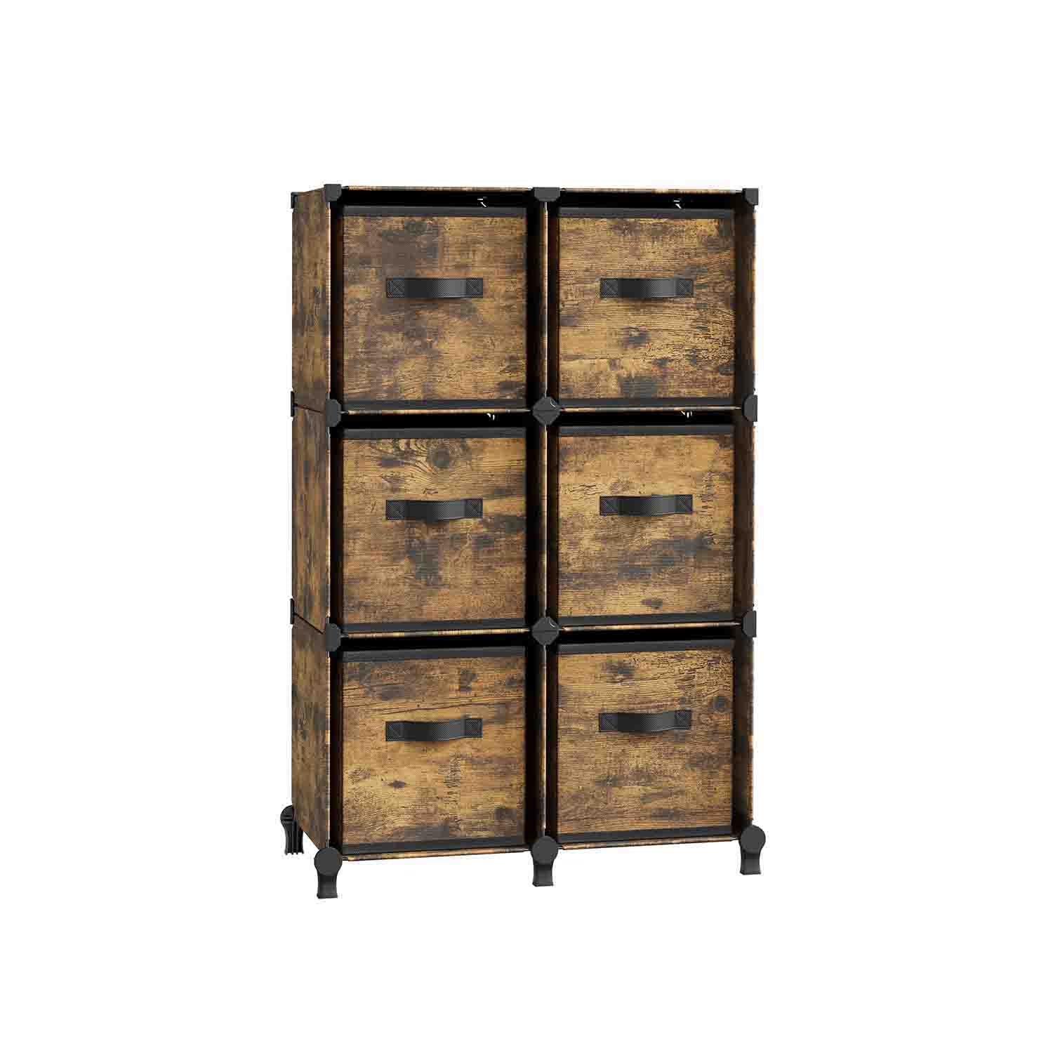 Cube Storage Organizer with Storage Boxes - Image 3