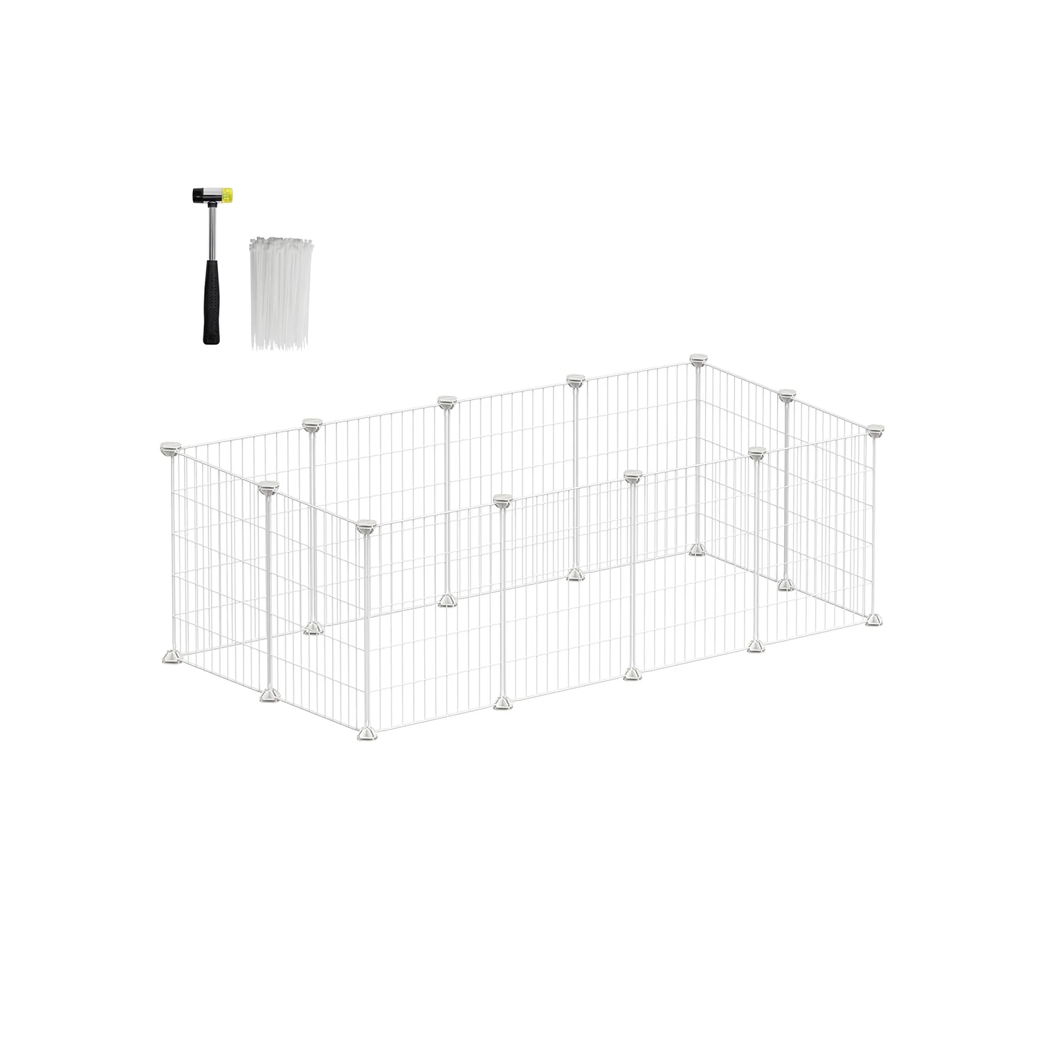 DIY Metal Pet Playpen with Cable Ties - Image 2