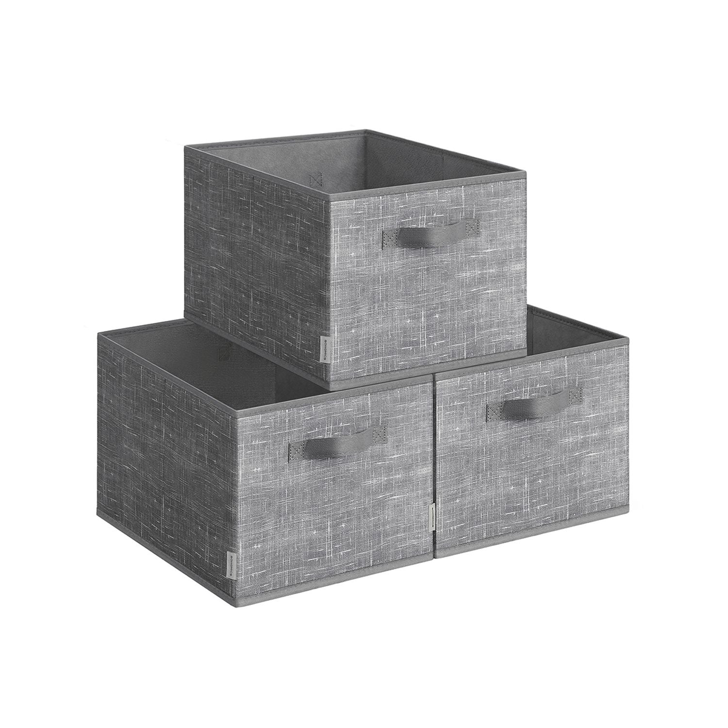 Set of 3 Fabric Storage Bins - Image 5