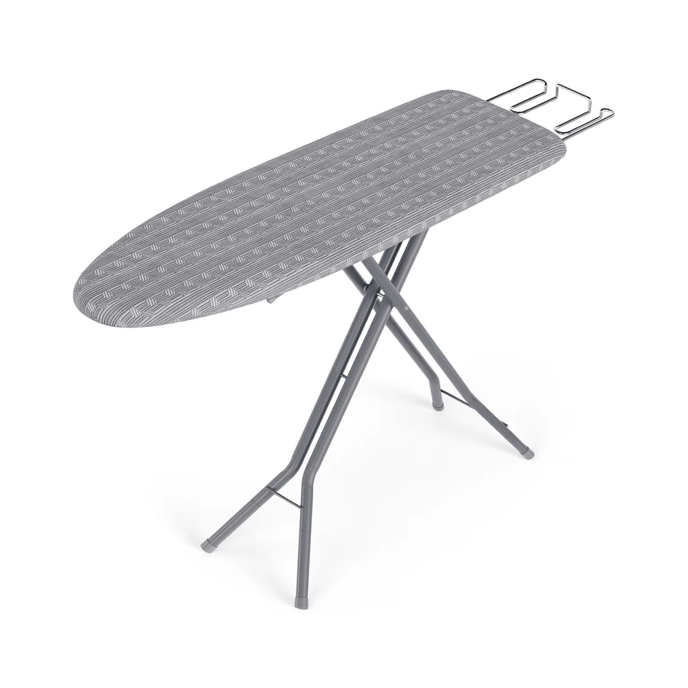 Foldable ironing board with heat resistant cover