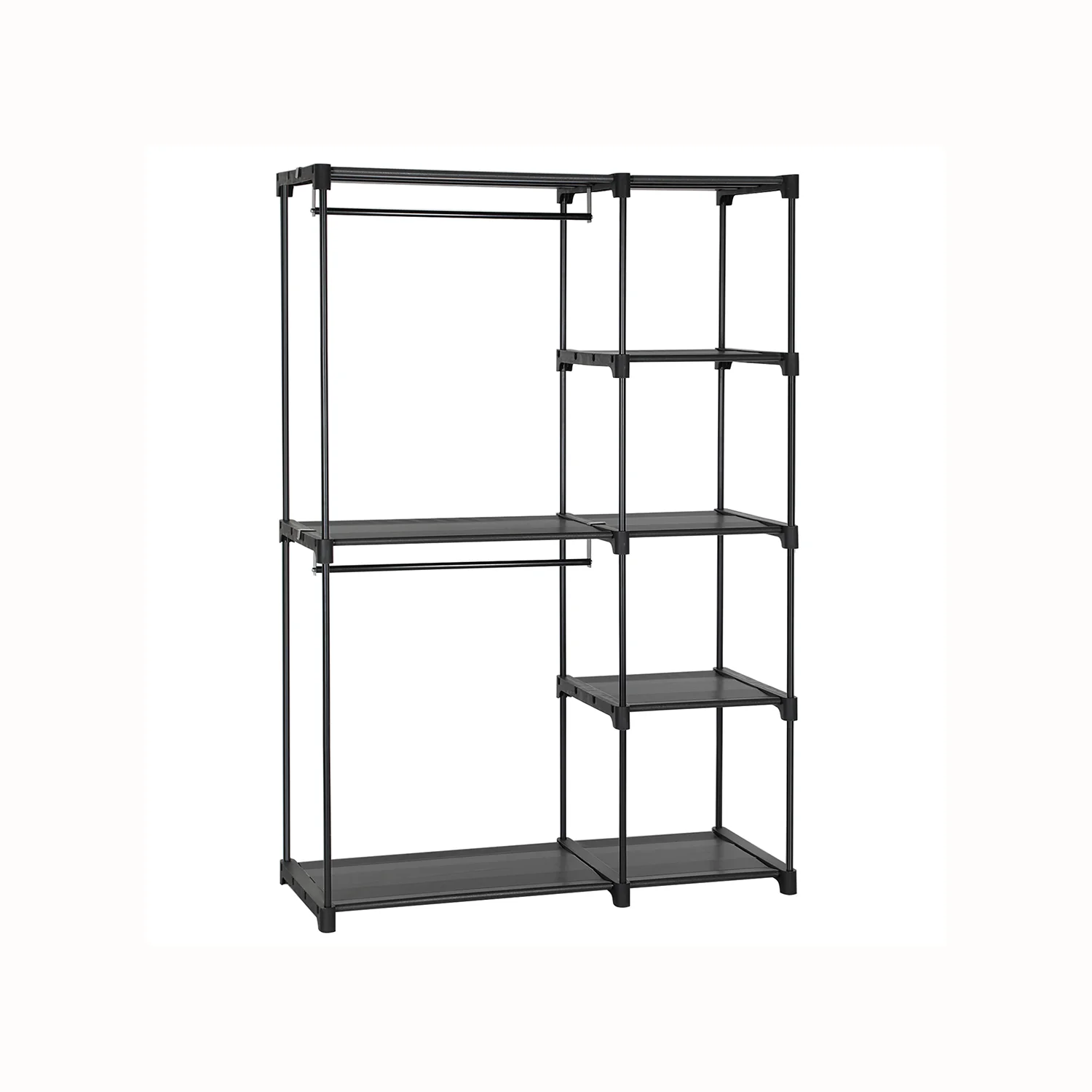 Freestanding Portable Closet with Shelves - Image 2