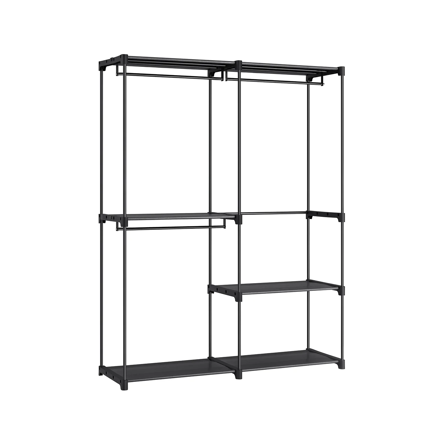 Freestanding Portable Closet with Shelves - Image 5