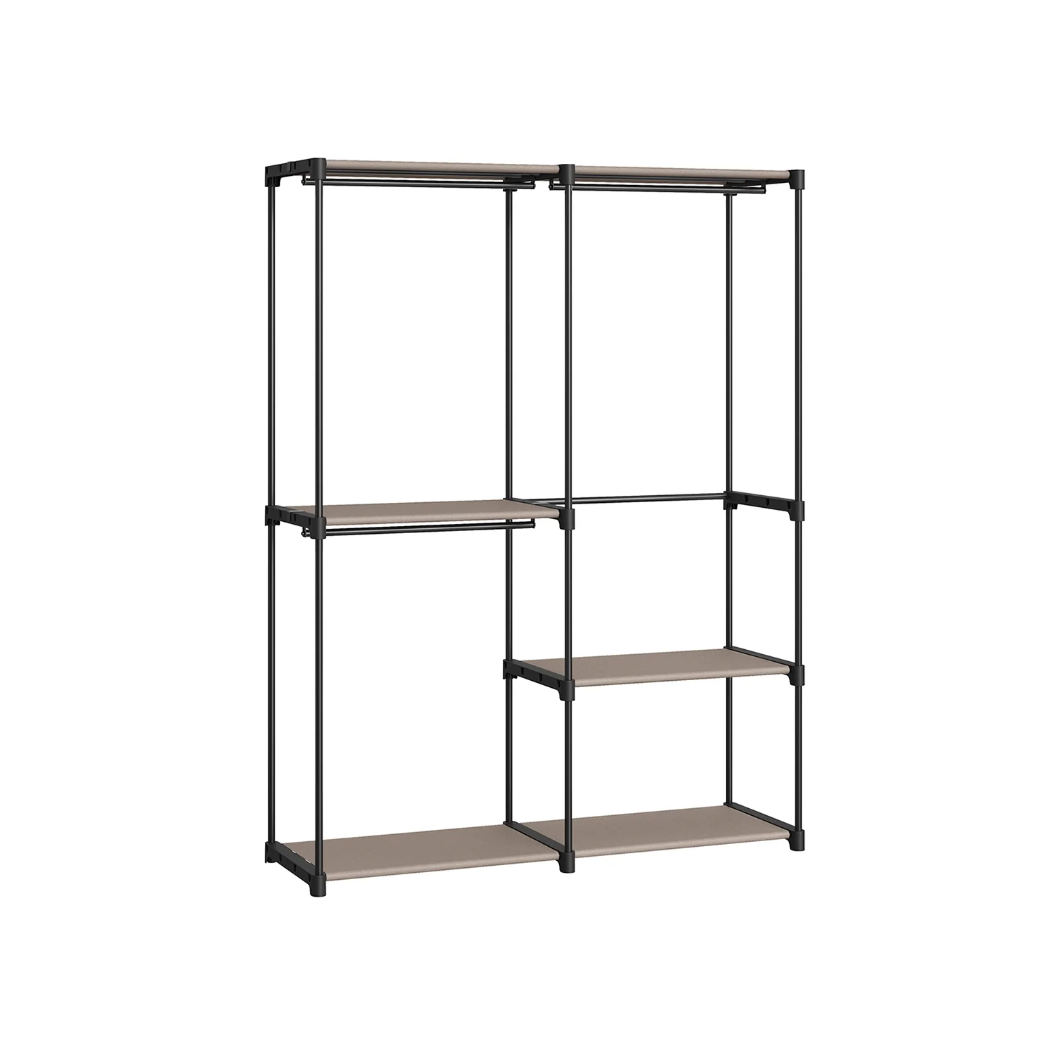 Freestanding Portable Closet with Shelves - Image 6