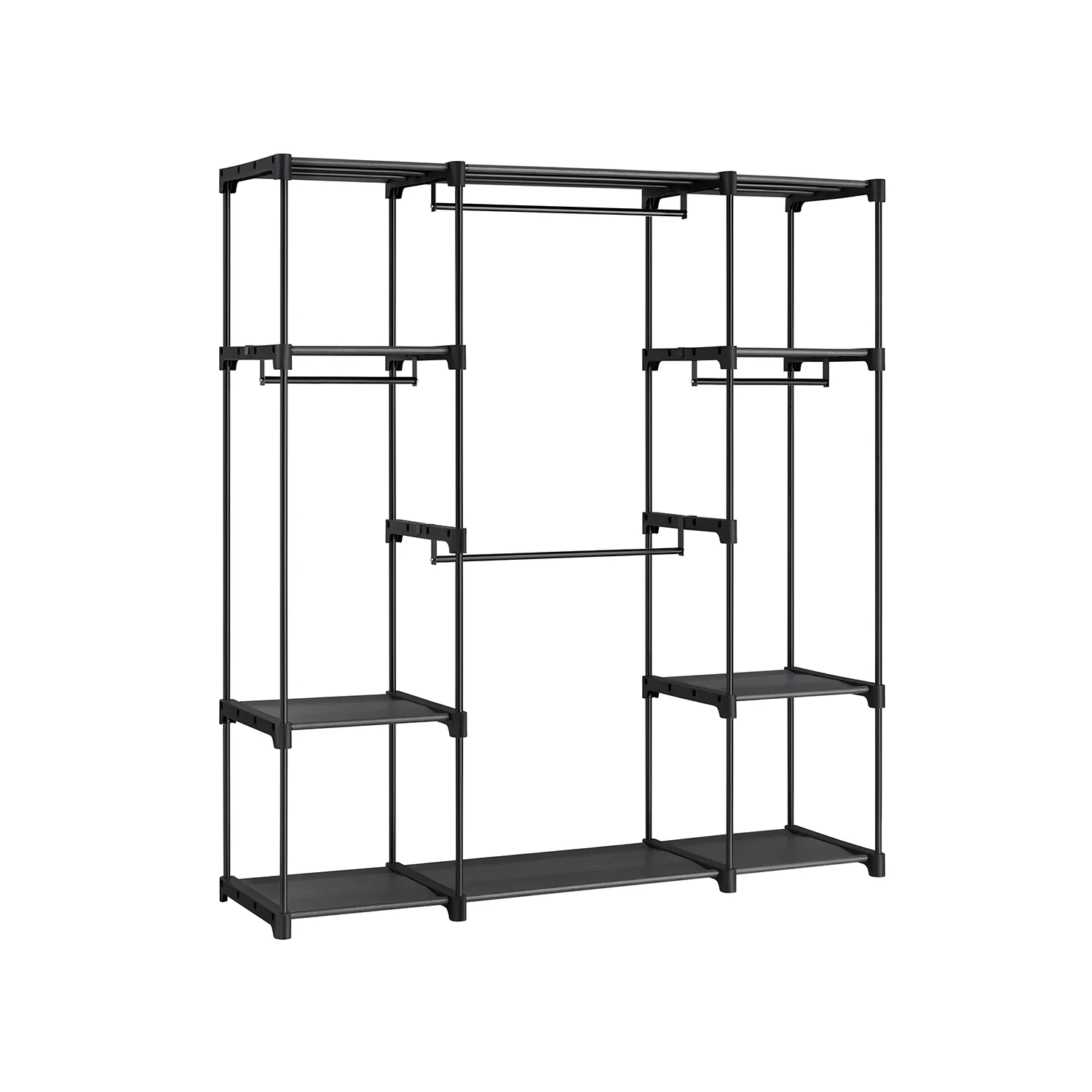 Freestanding Portable Closet with Shelves - Image 7