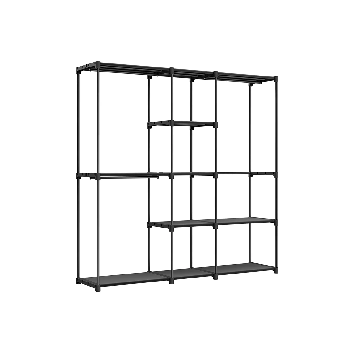Freestanding Portable Closet with Shelves - Image 8