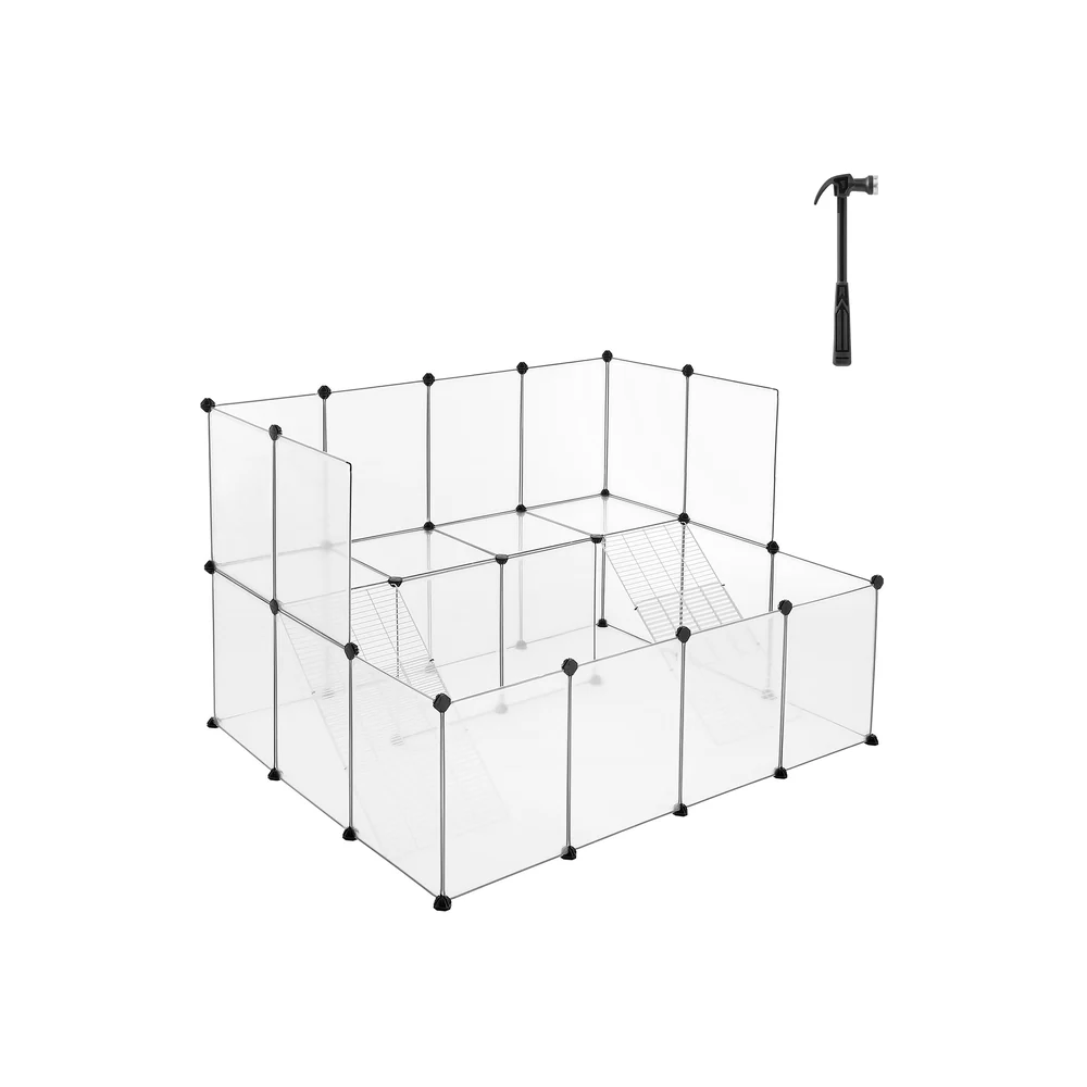 Guinea Pig Playpen with Dense Ramp