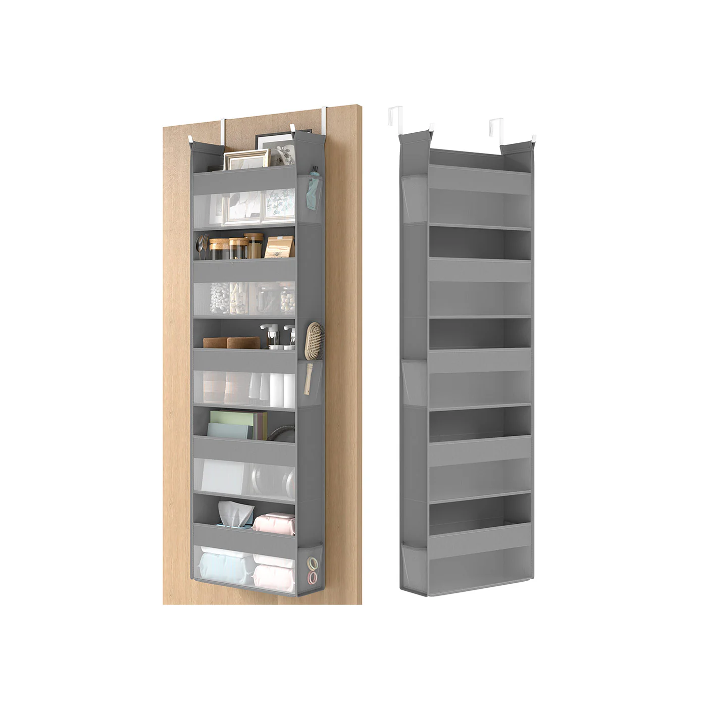 Hanging Door Organizer with 5 Large Pockets - Image 2