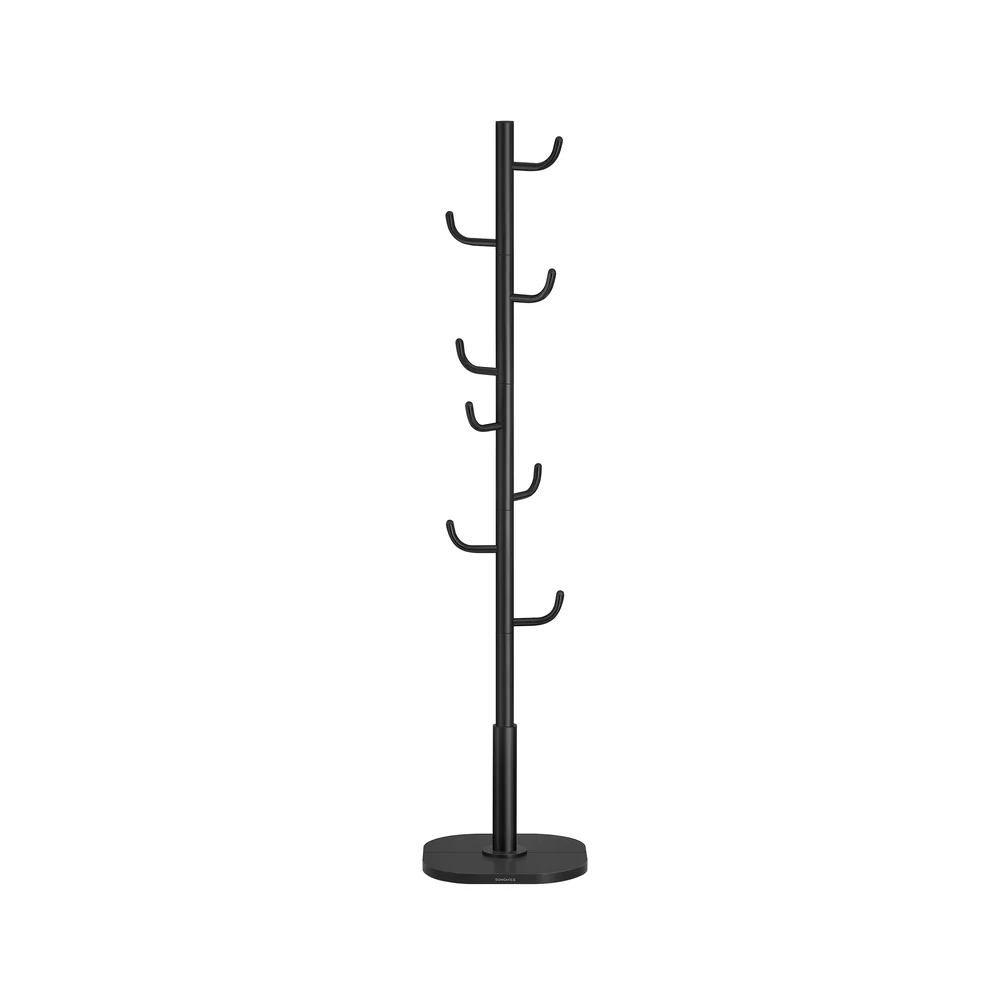 Freestanding cactus coat rack with sturdy hooks