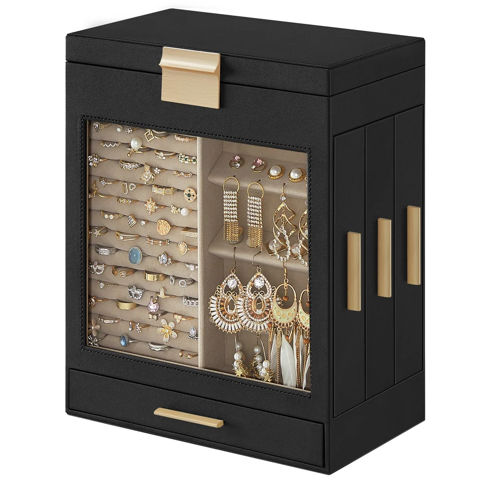 Jewelry Box with Glass Window - Image 2