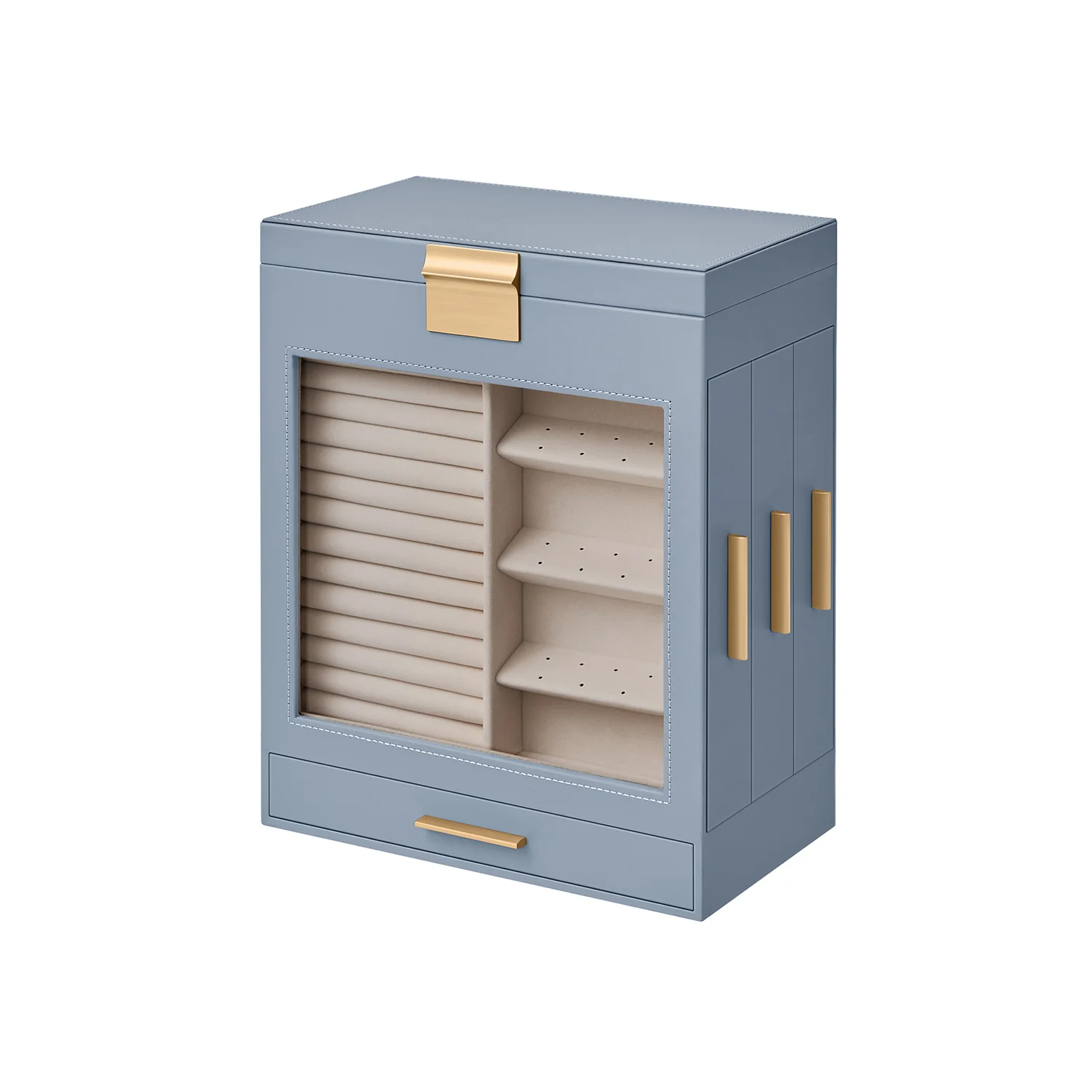 Jewelry Box with Glass Window - Image 3