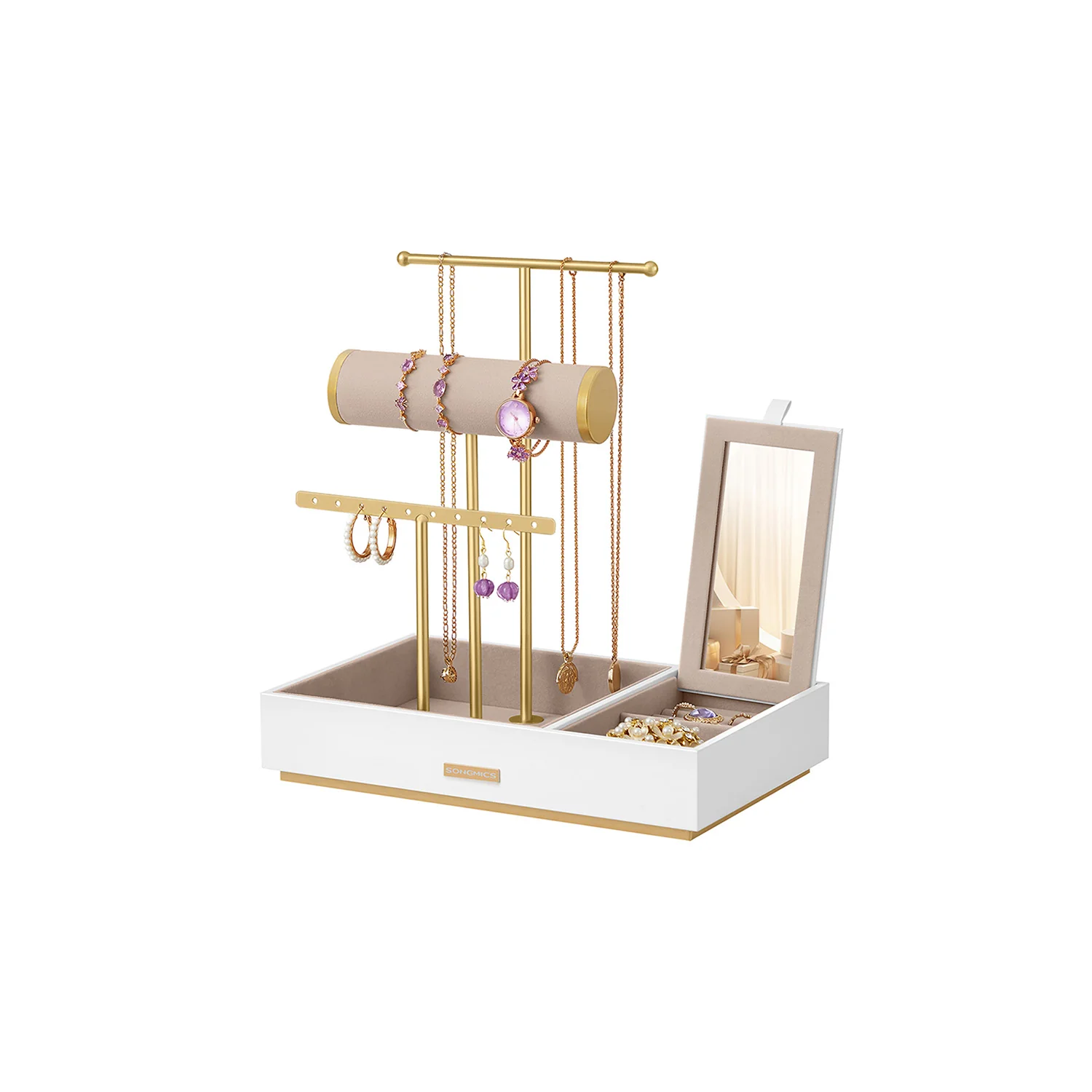 Jewelry Holder for Necklaces, Earrings and Bracelets - Image 3